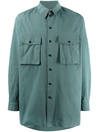Lemaire Long Military Shirt Size US S / EU 44-46 / 1 - 1 Thumbnail