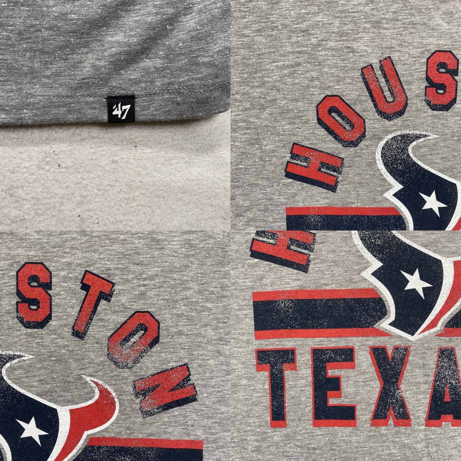 NFL Houston Texans T Shirt Mens 2XL New With Tags ‘47 NFL Football Size US XXL / EU 58 / 5 - 8 Thumbnail