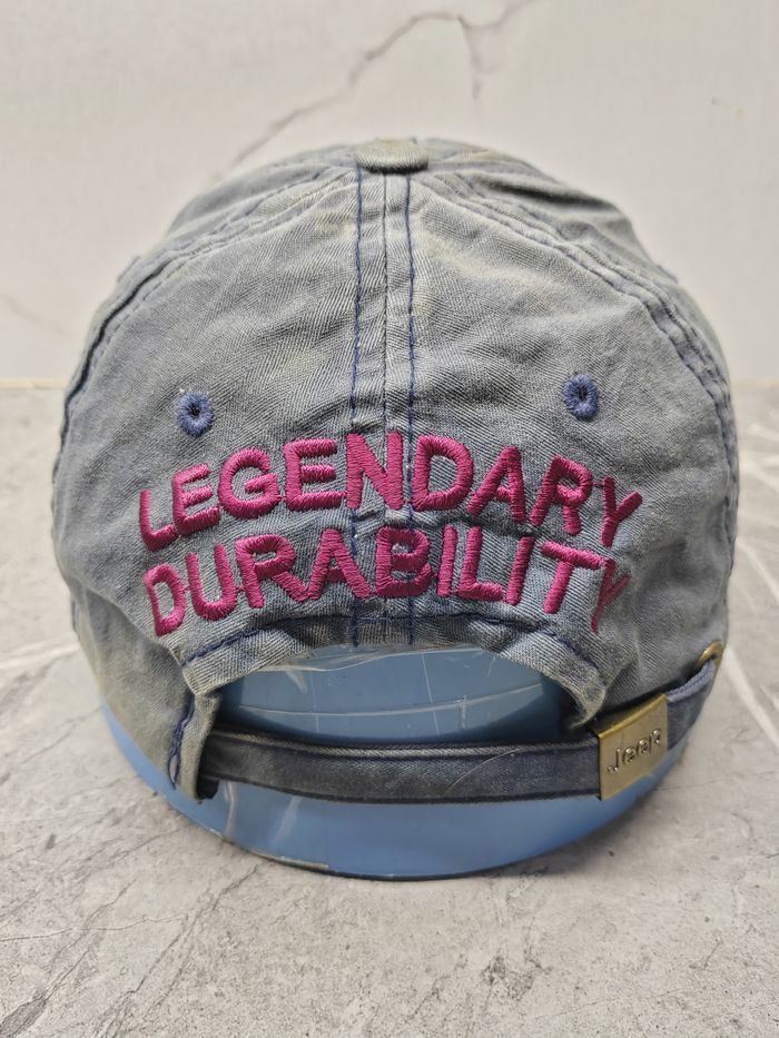 Jeep Vintage JEEP Distressed Style Cap Hat Size ONE SIZE - 5 Thumbnail