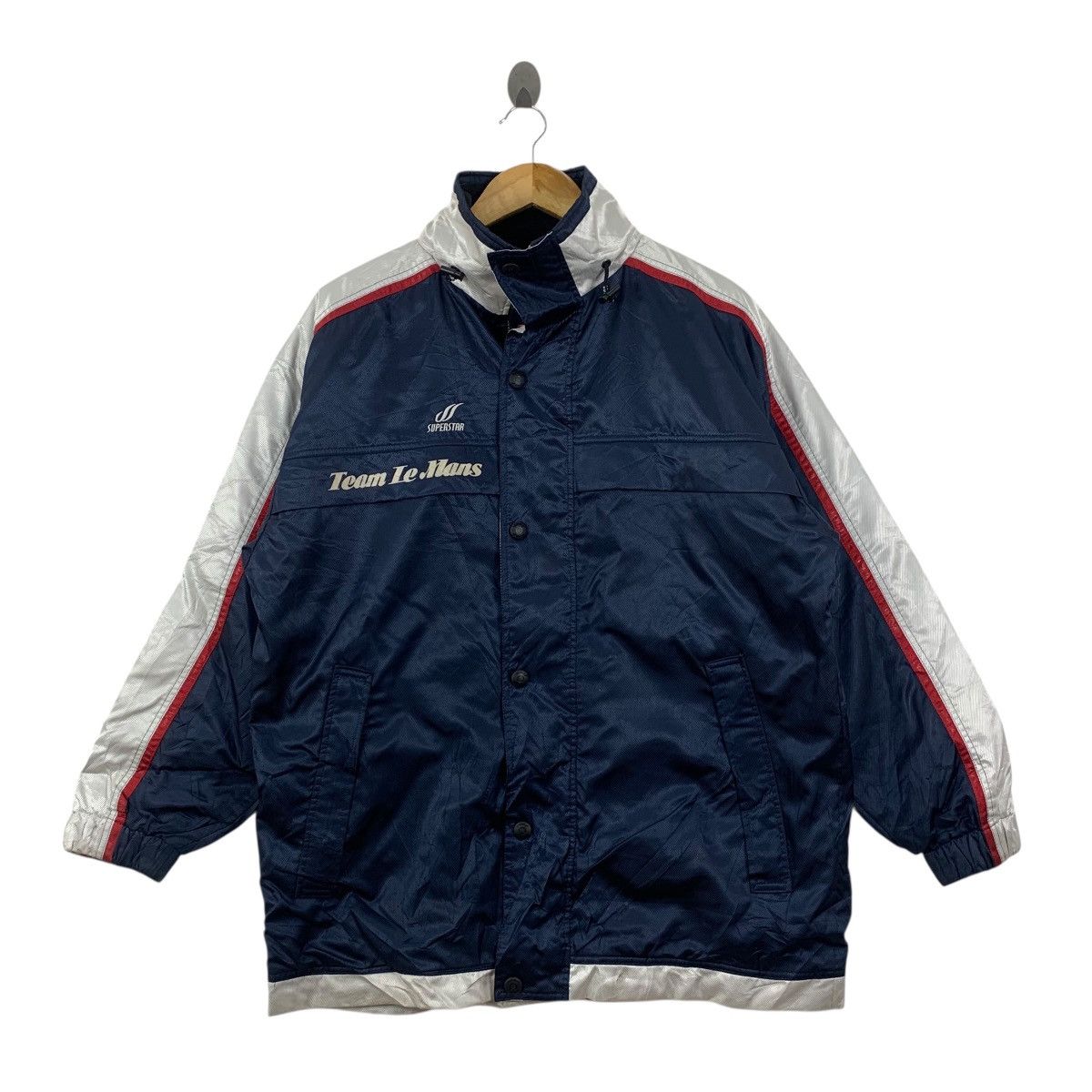Mizuno Vintage MIZUNO TEAM LE MANS Race Car Breath Thermo Jacket Size US M / EU 48-50 / 2 - 3 Thumbnail