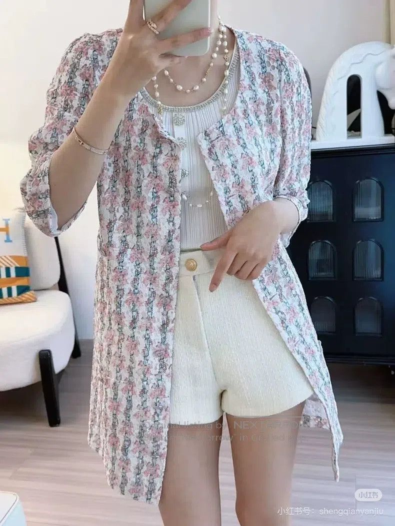 Chanel Chanel 23 Early Spring Vacation Series Beautiful Pink Lace Size XS / US 0-2 / IT 36-38 - 6 Thumbnail