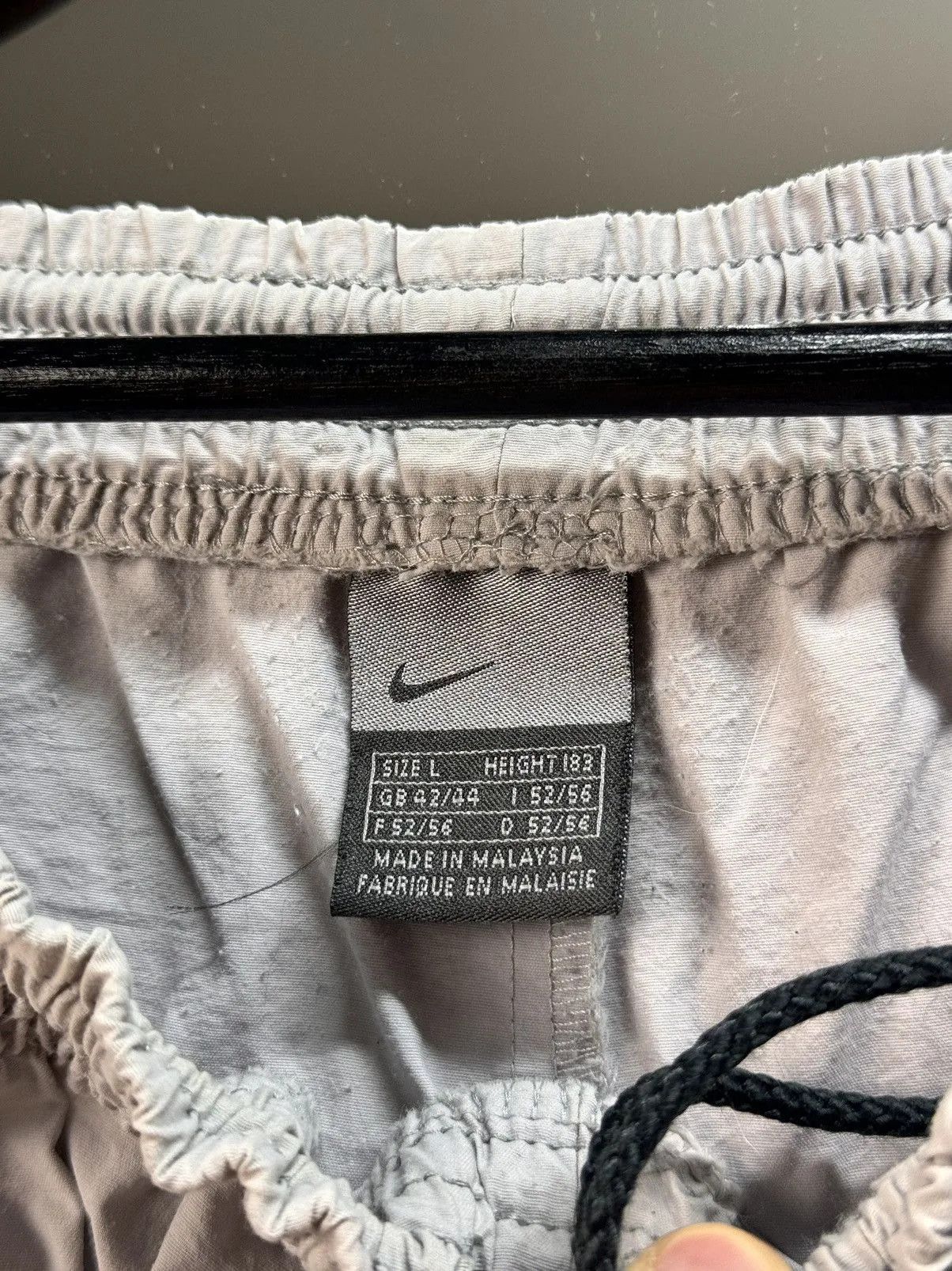 Nike 👉 Nike Vintage Baggy Cargo Pants – Faded Distressed Style Size US 34 / EU 50 - 10 Thumbnail