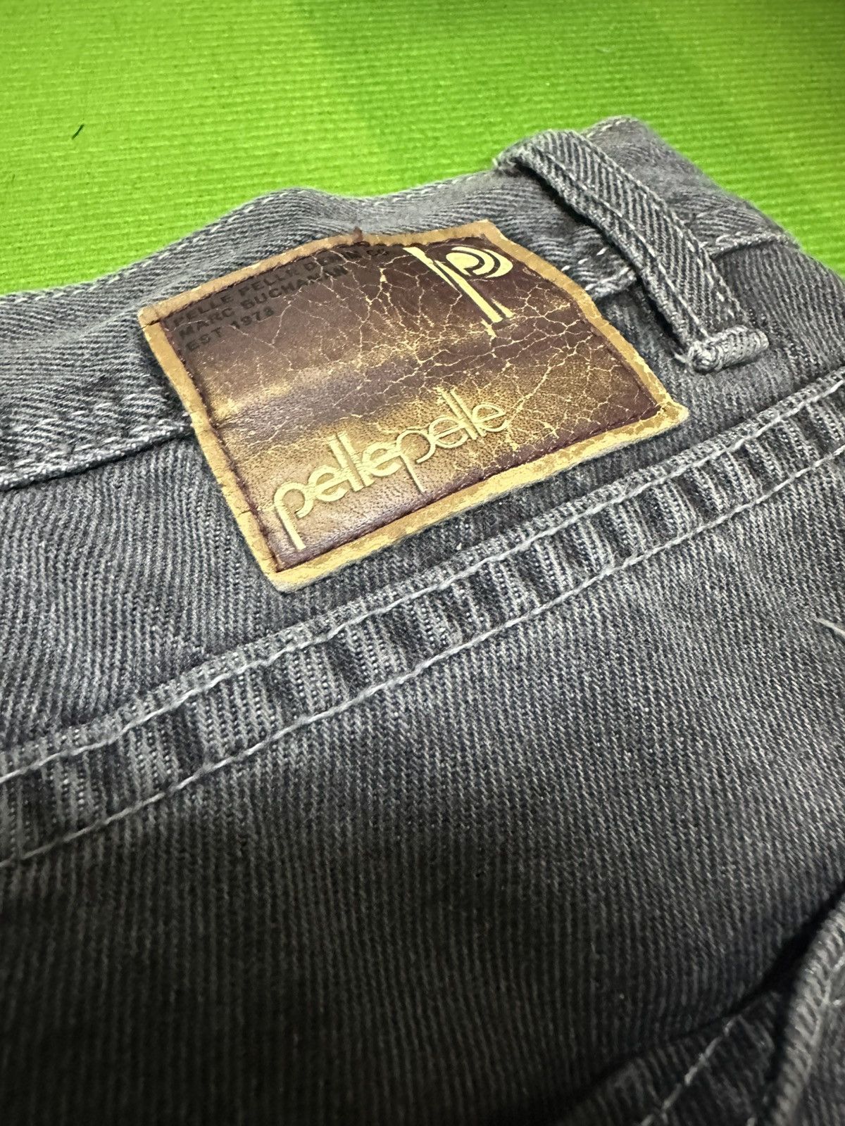 Pelle Pelle Pelle pelle baggy distressed denim pants Size US 39 - 4 Thumbnail