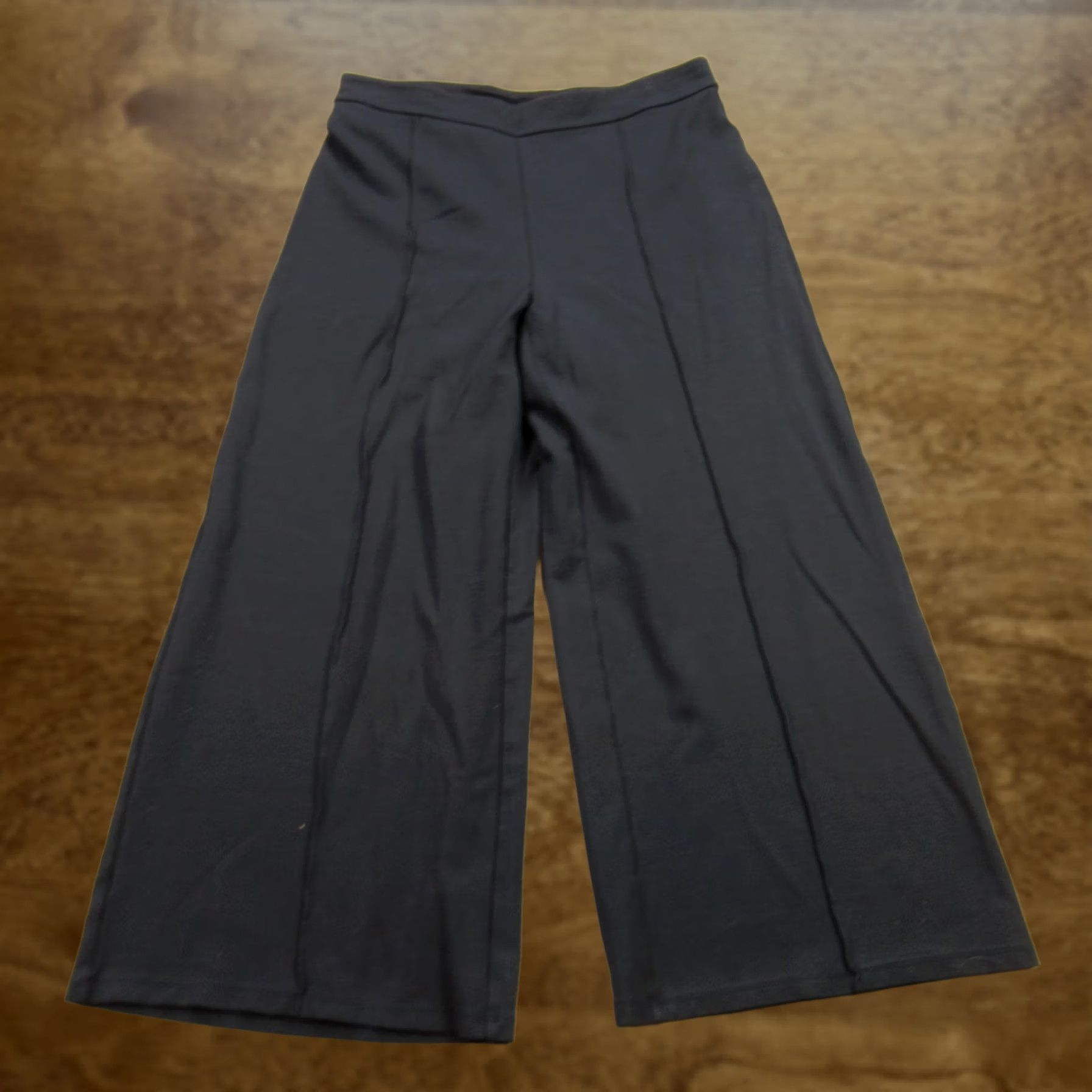 J. Jill J Jill Pants Womens Small Wide-Leg Casual Lightweight Chino Black Outdoors Shirt? Size 28" / US 6 / IT 42 - 1 Thumbnail