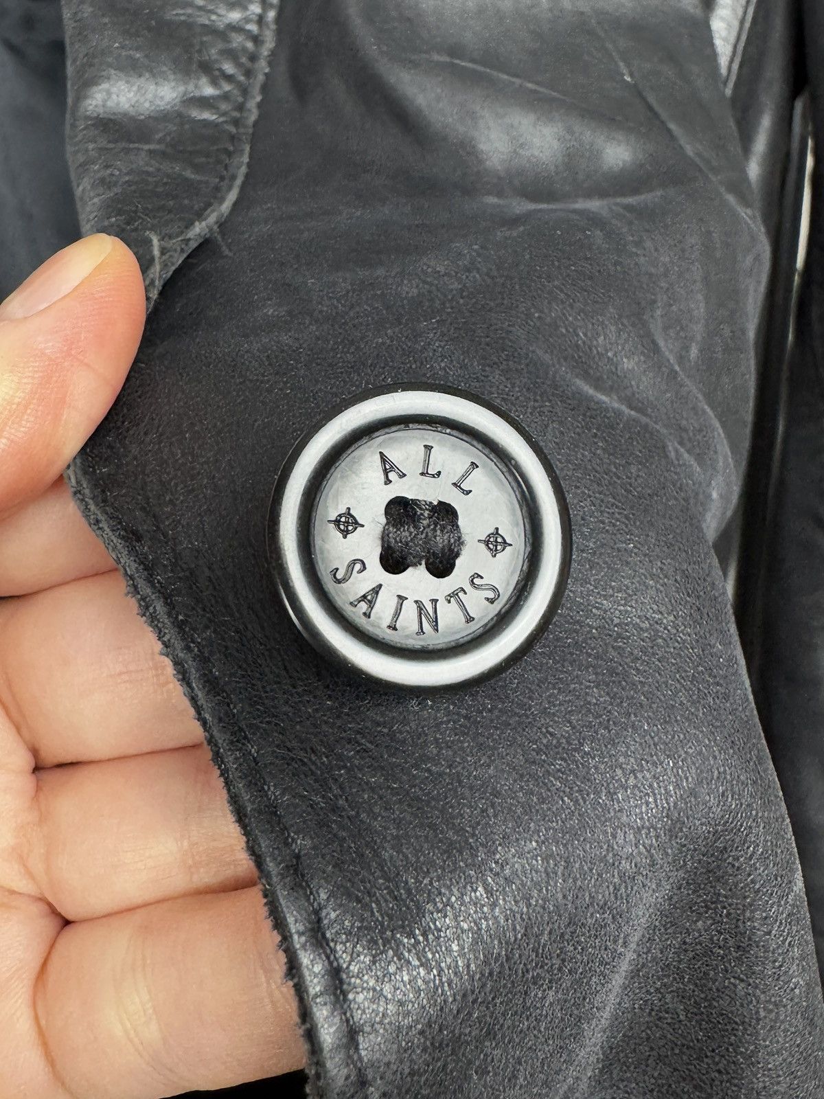 Allsaints Allsaints vintage first collections made in UK leather coat Size XS / US 0-2 / IT 36-38 - 11 Thumbnail