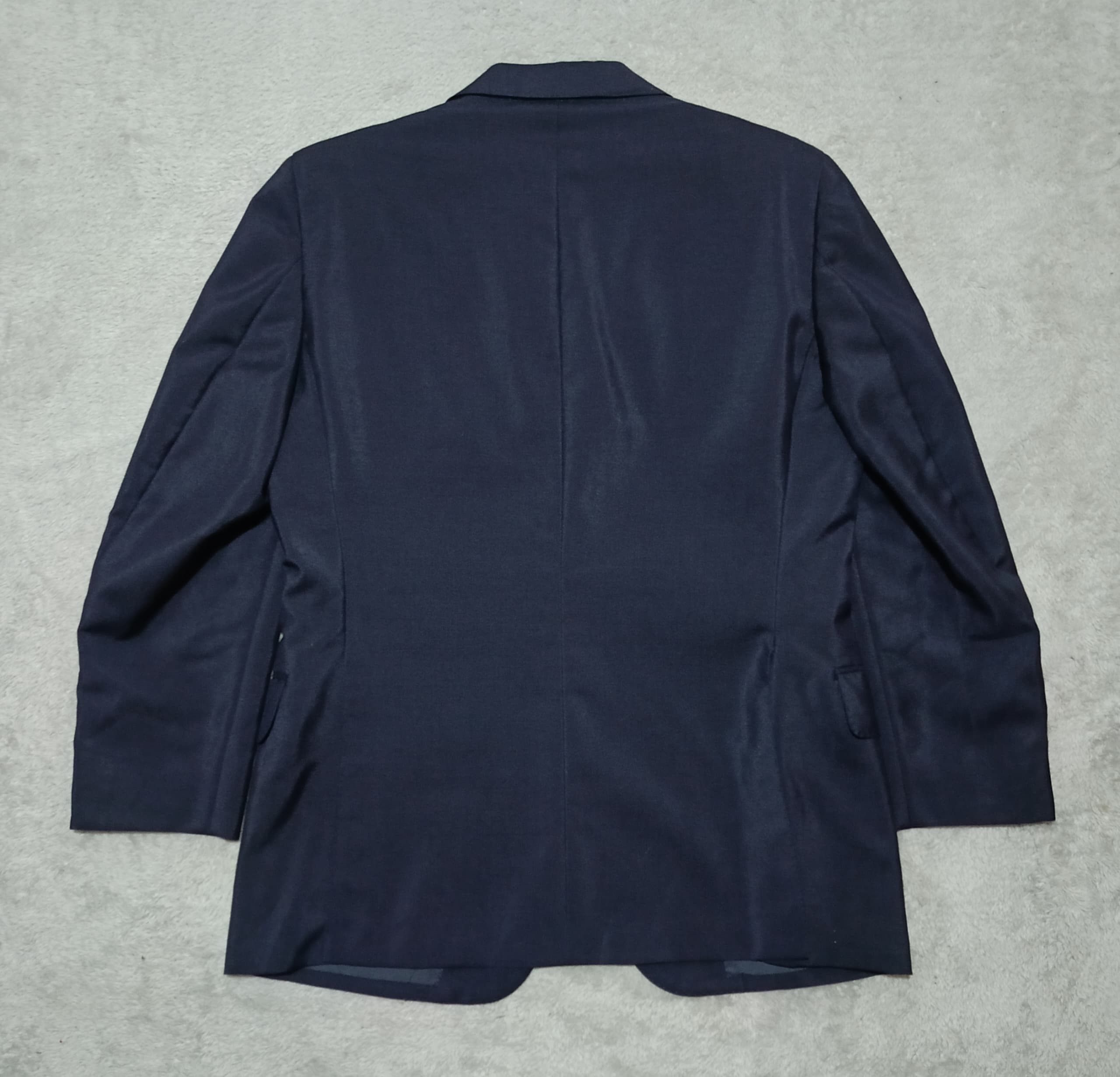 Burberry Prorsum Vintage Luxury Burberrys Navy Suit Set Wool Mohair Japan Size 40S - 13 Thumbnail
