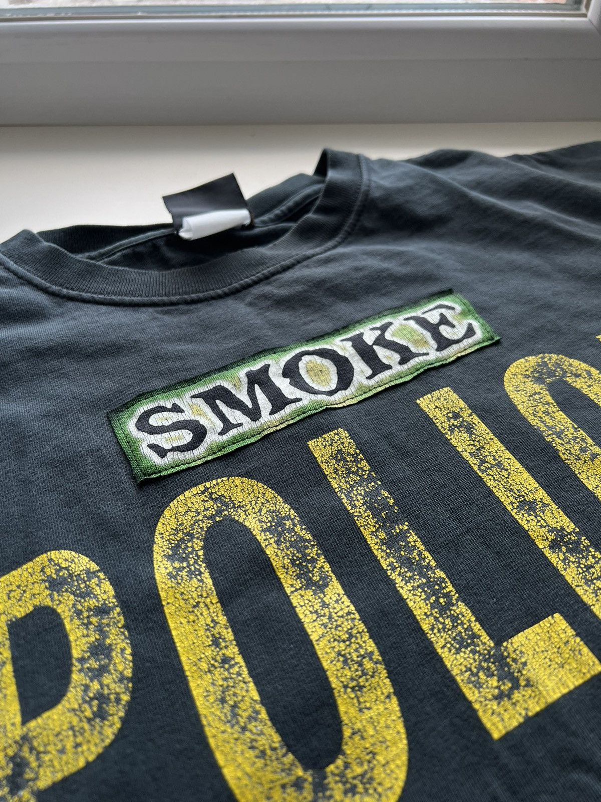 Vintage Vintage Smoke police T-shirt cannabis like Marlboro faded Size US L / EU 52-54 / 3 - 3 Thumbnail