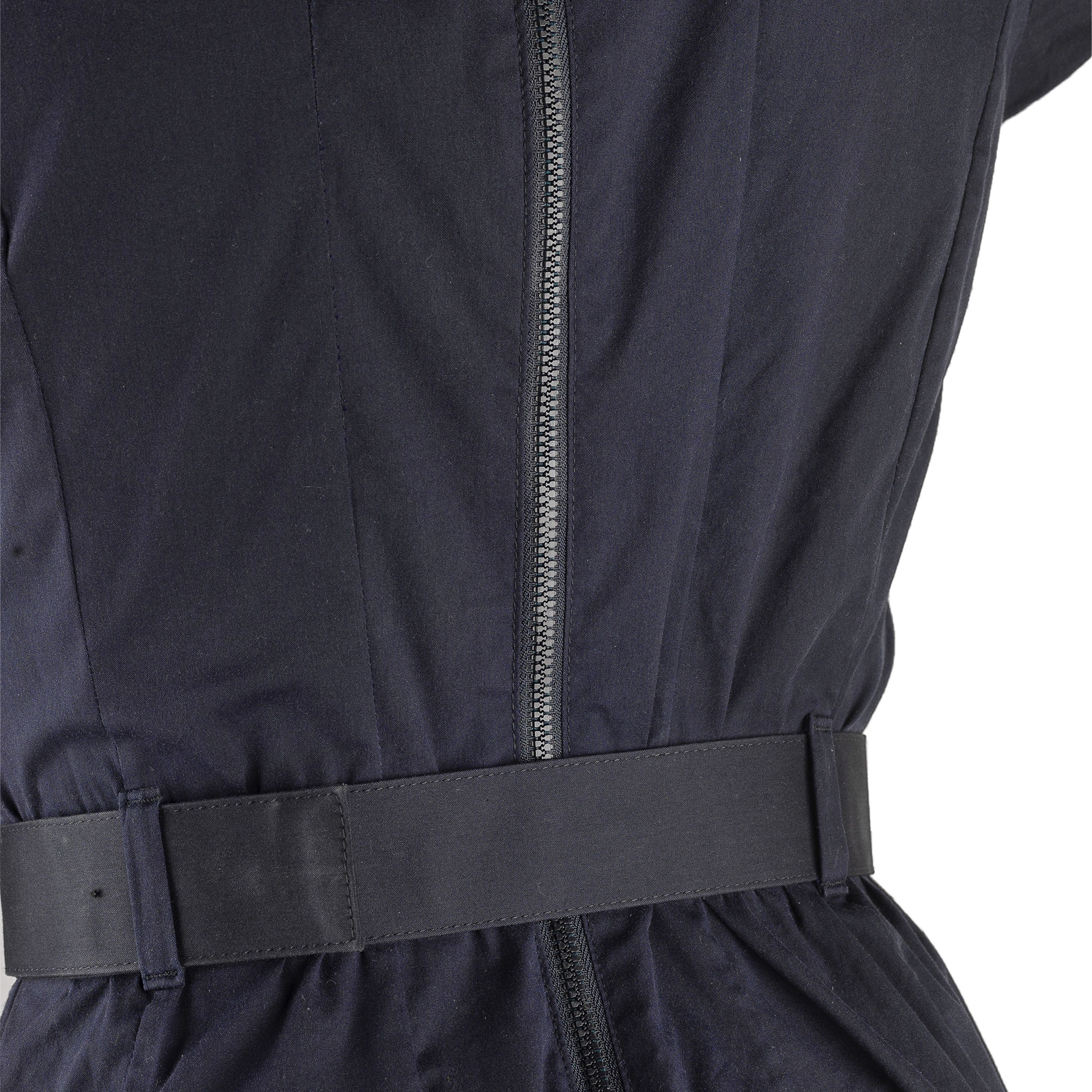 Prada Prada Vintage Belted Navy Dress (M) Size M / US 6-8 / IT 42-44 - 4 Thumbnail