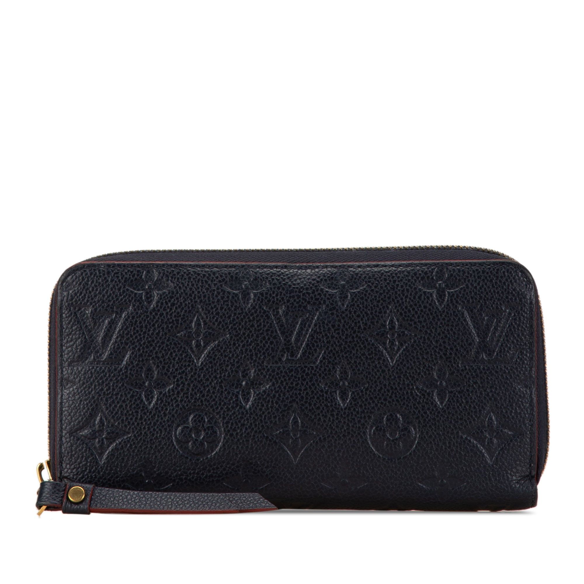 Louis Vuitton Louis Vuitton Monogram Empreinte Zippy Long Wallet Blue Size ONE SIZE - 1 Thumbnail
