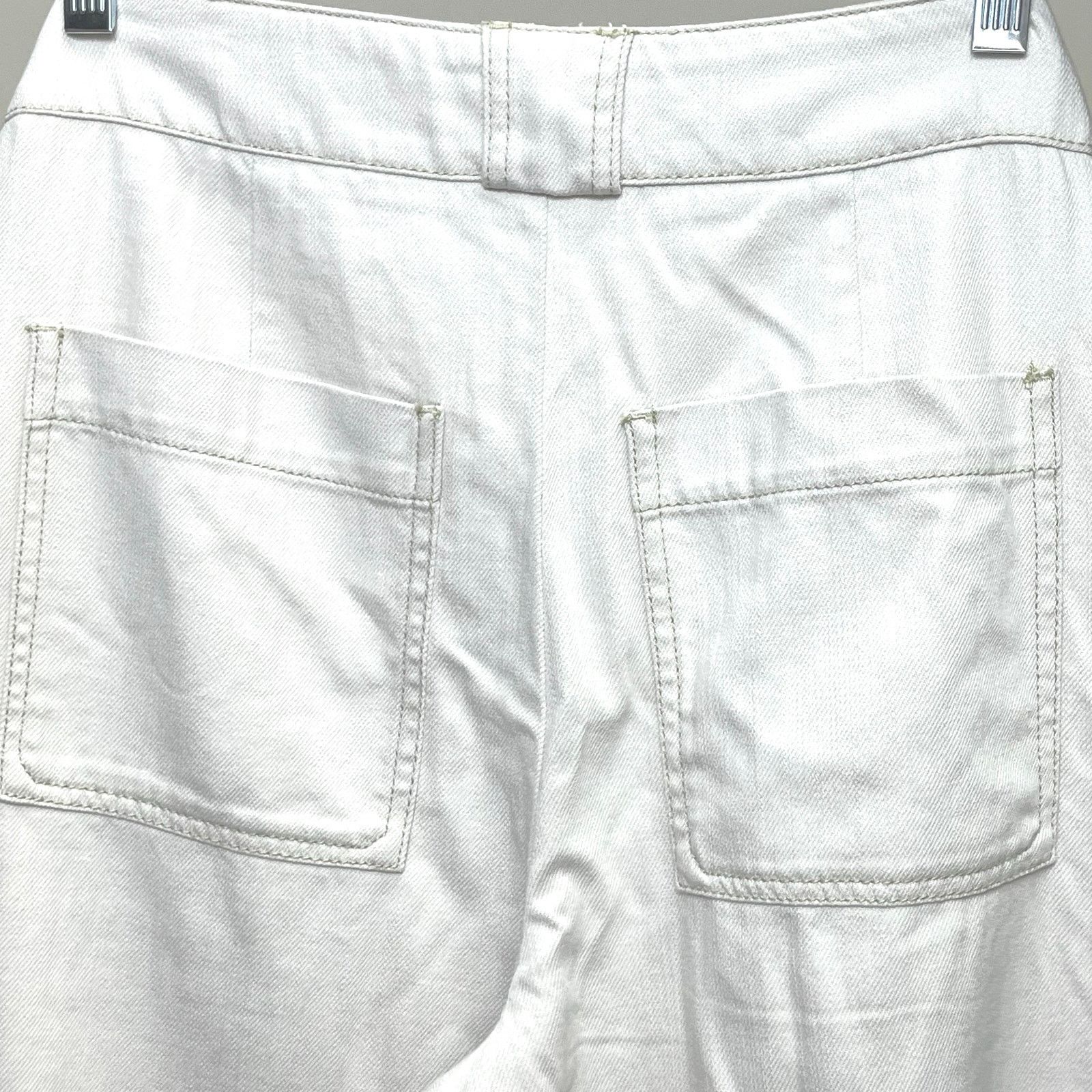 Anthropologie By Anthropologie Cropped Wide Leg Cargo Pants Size 6 Size 28" / US 6 / IT 42 - 7 Thumbnail