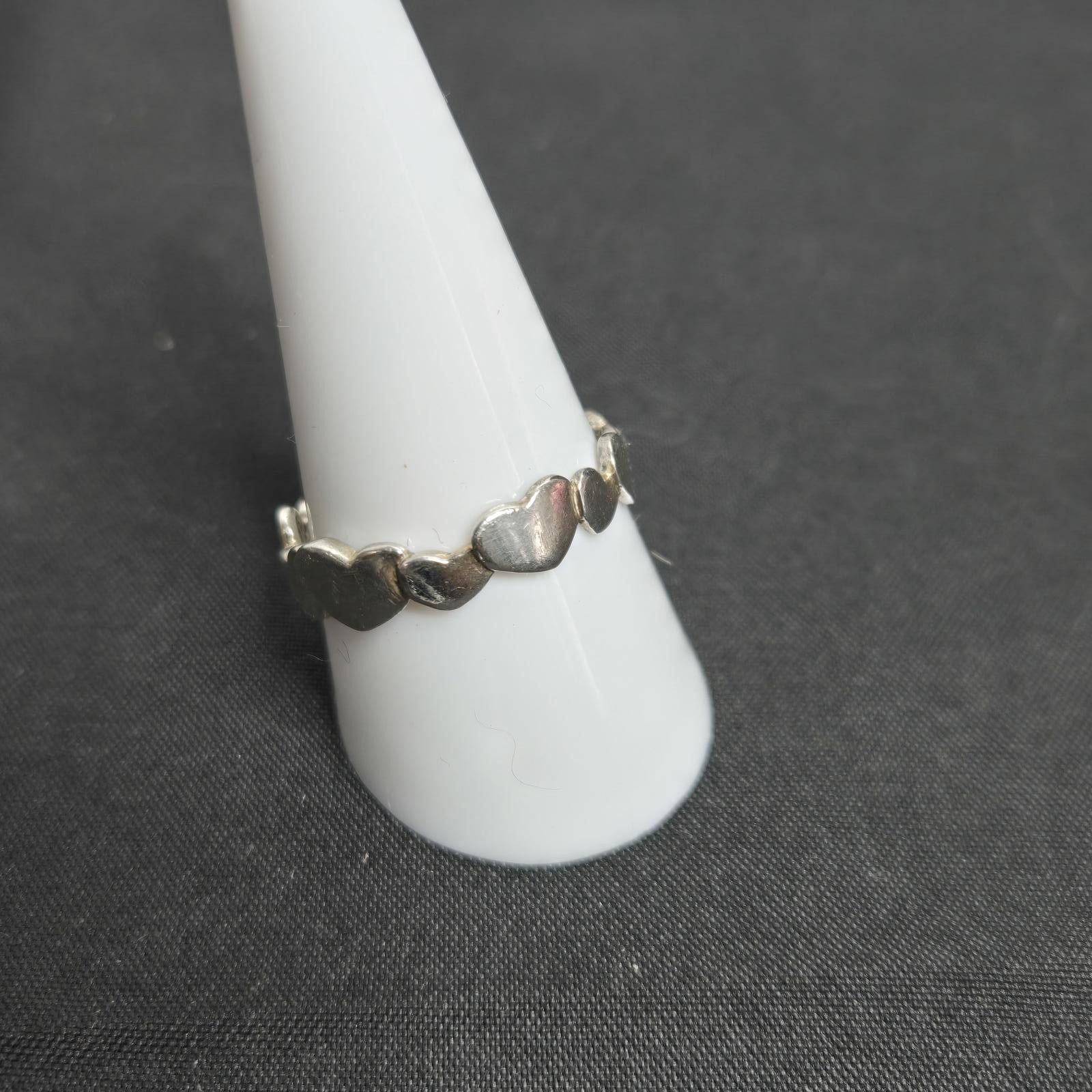 Tiffany & Co. Tiffany & Co Paloma Picasso Hearts Sterling Silver Ring 9.5 Size ONE SIZE - 4 Thumbnail