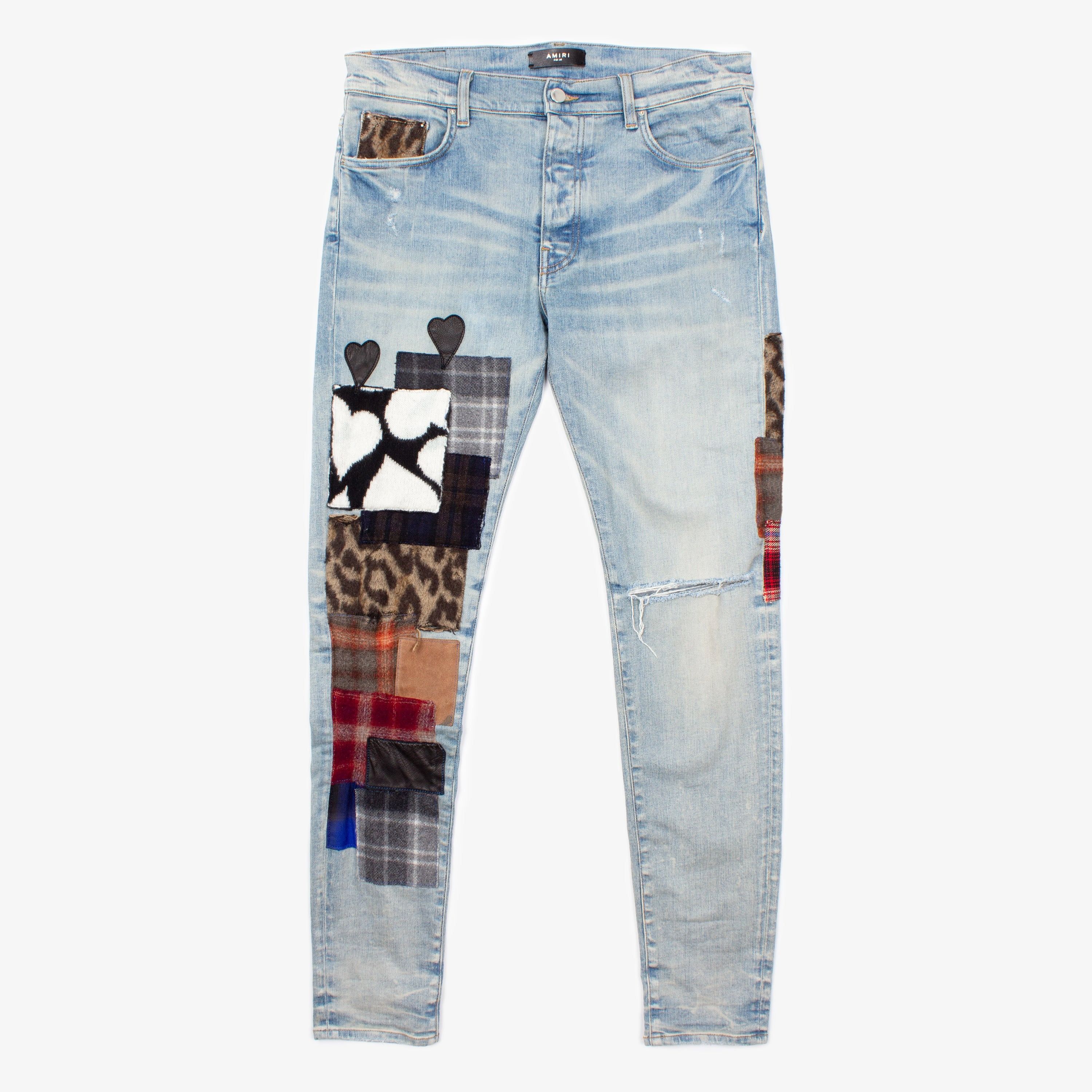 Amiri AMIRI PATCHWORK DENIM Size US 34 / EU 50 - 2 Thumbnail