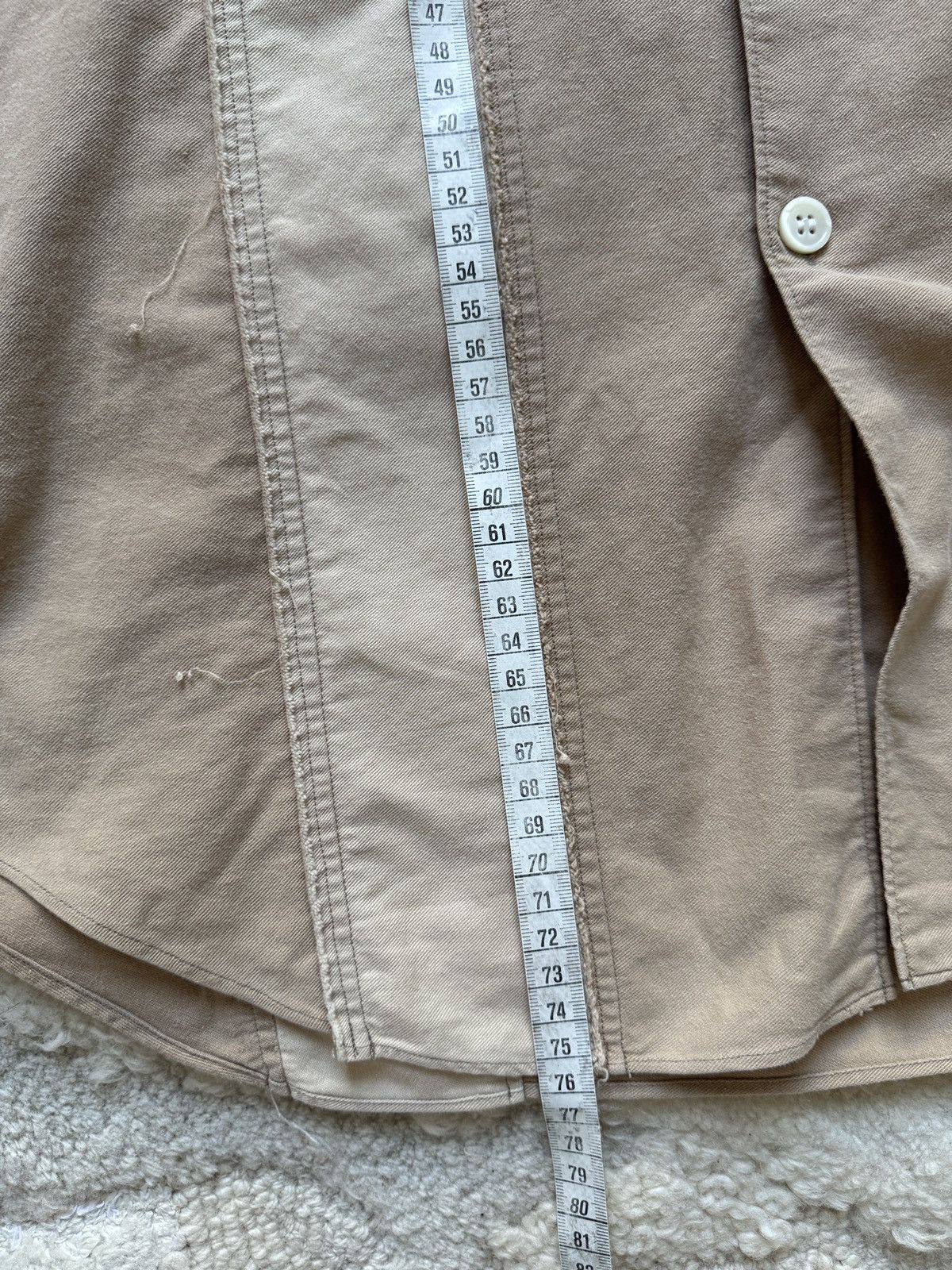 Comme des Garcons Homme AD 2002 Comme Des Garcons Homme deconstructed shirt Size US M / EU 48-50 / 2 - 9 Thumbnail