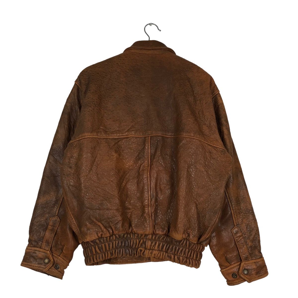 Vintage 📌VINTAGE FLY LEATHER JACKET D’HOMME A HOMME JAPAN MADE Size US M / EU 48-50 / 2 - 9 Thumbnail