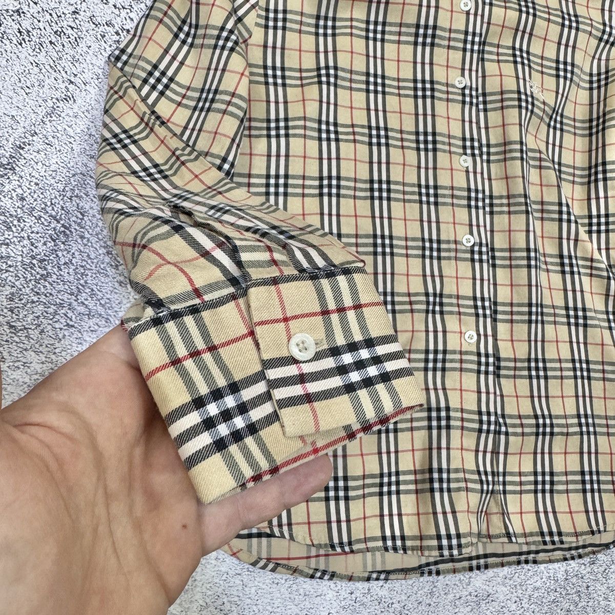 Burberry Burberry Womens Cotton Shirt M size Size M / US 6-8 / IT 42-44 - 7 Thumbnail