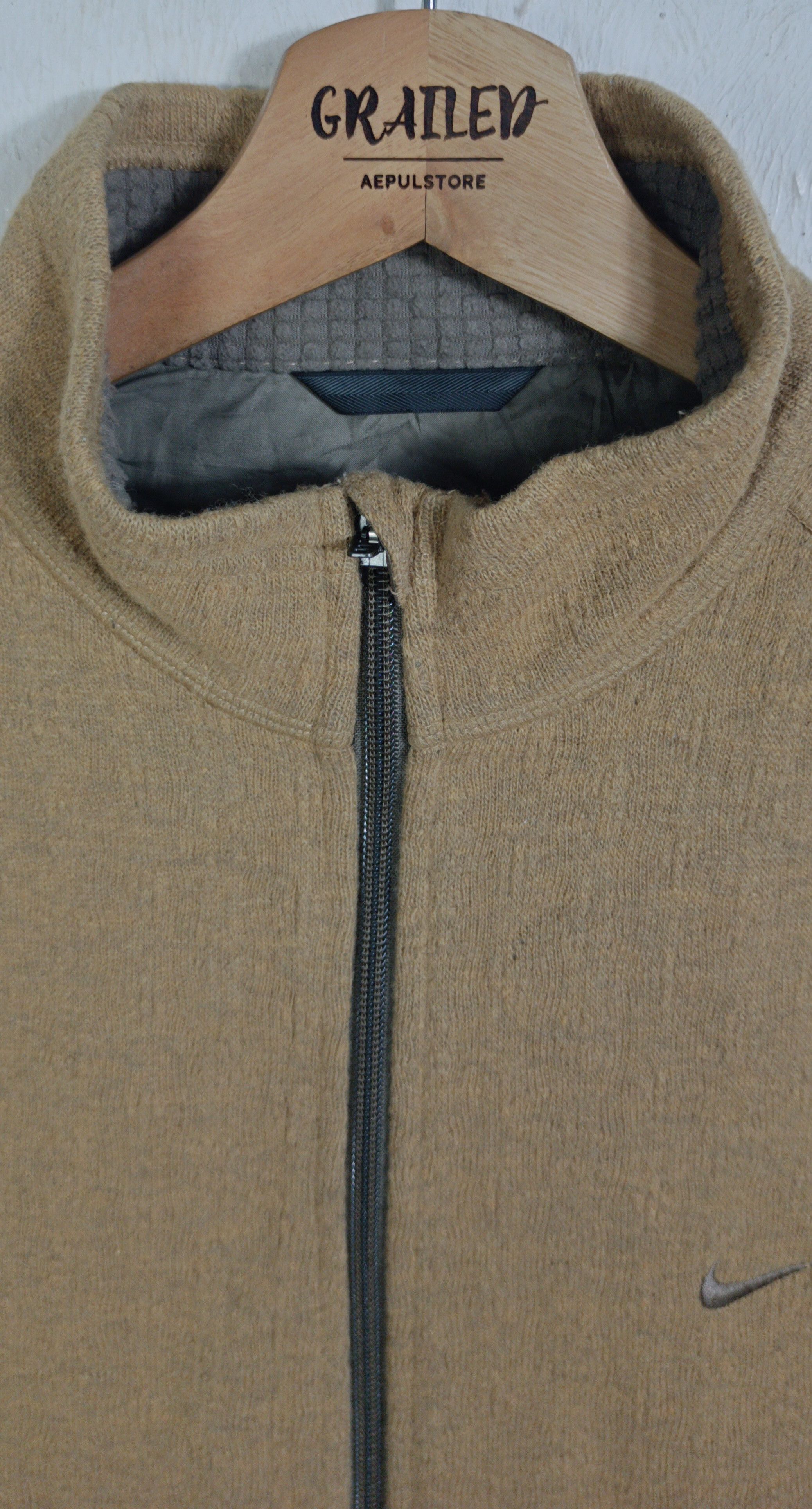 Nike × Vintage Vintage Nike Golf Small Logo Zipper Jacket Size US M / EU 48-50 / 2 - 5 Thumbnail