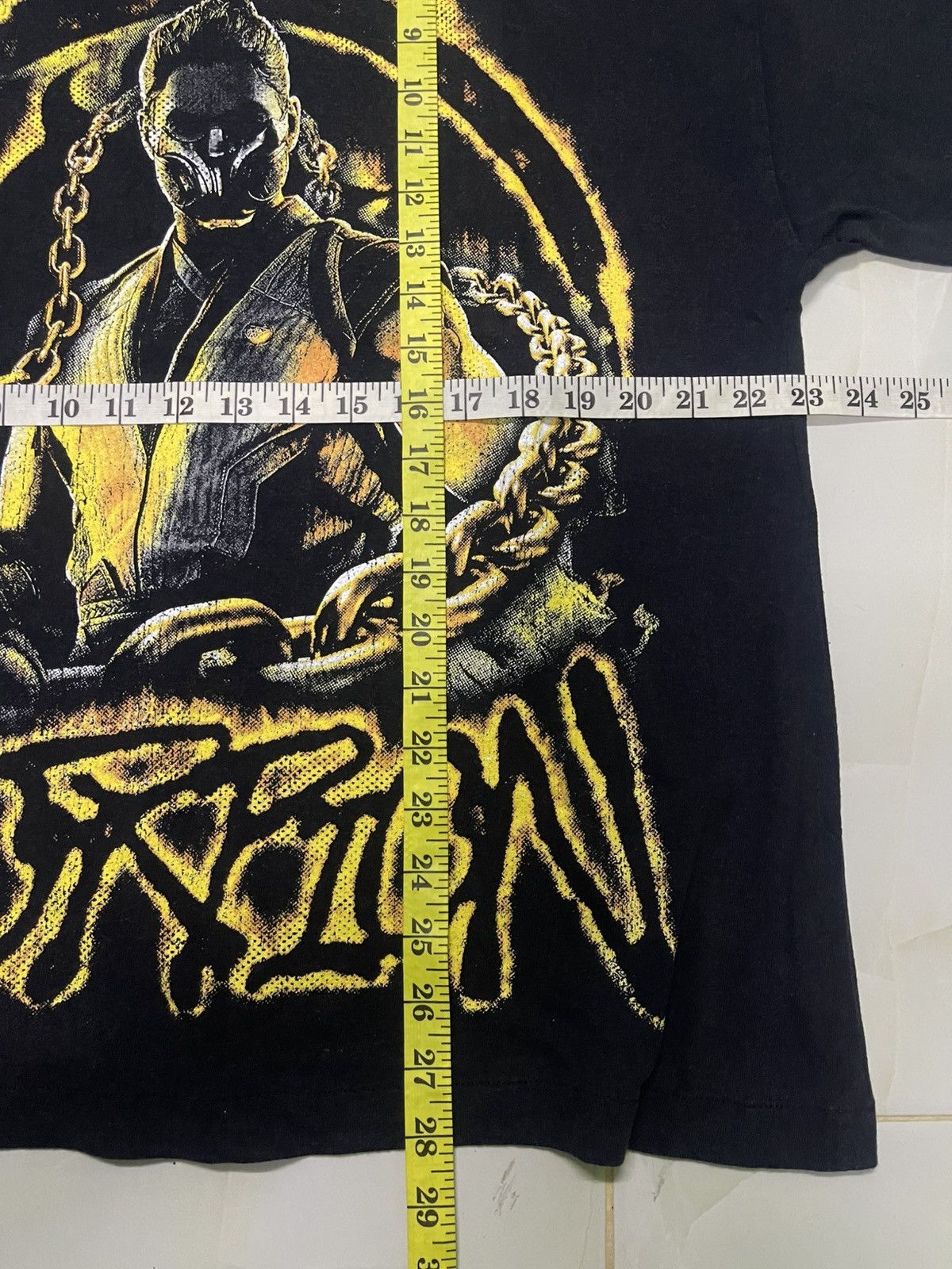 GOAT Crew Vintage Mortal Kombat Get Over Here Shirt Tee Size US XL / EU 56 / 4 - 13 Thumbnail
