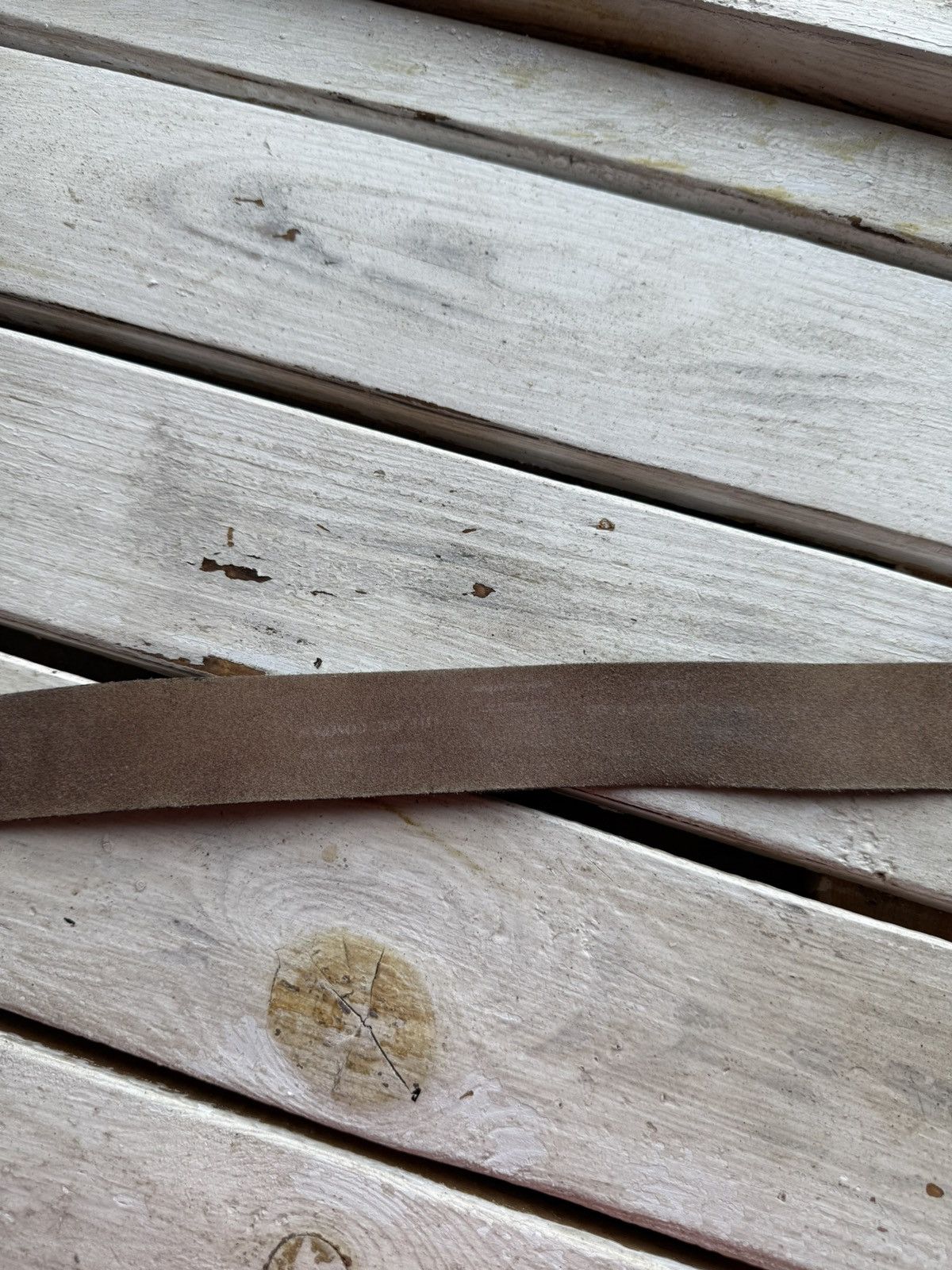 Levi's × Levi's Vintage Clothing × Vintage Cowboy 90s Levi’s Leather Black Belt Made In Italy Size ONE SIZE - 6 Thumbnail