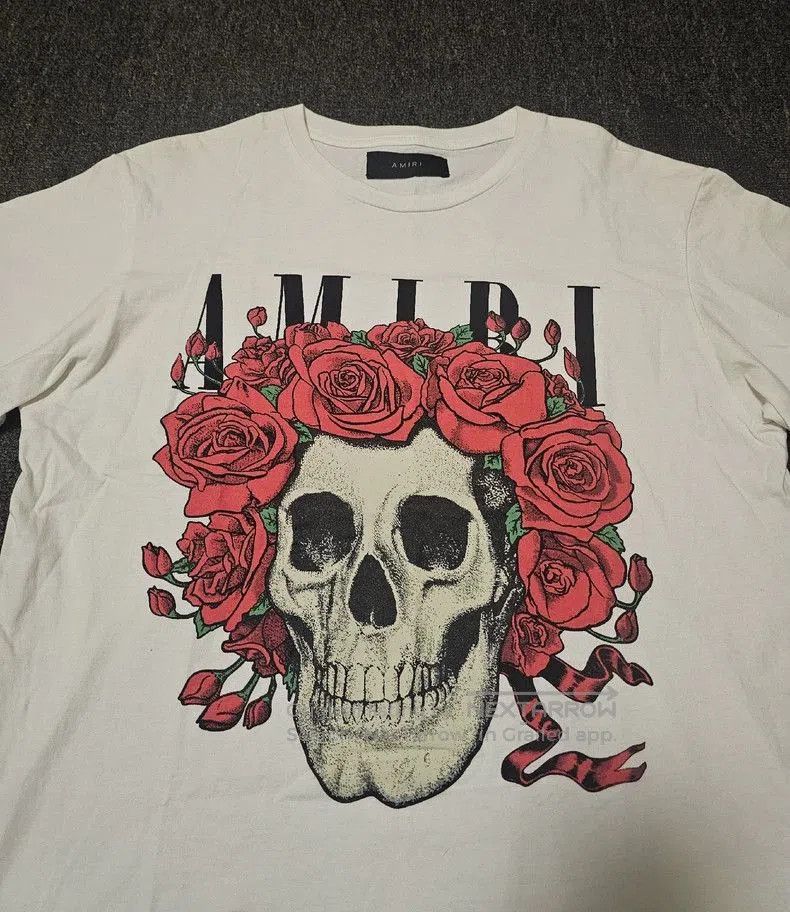 Amiri Amiri Skull Rose Oversize Short Sleeve T. Size US S / EU 44-46 / 1 - 2 Thumbnail