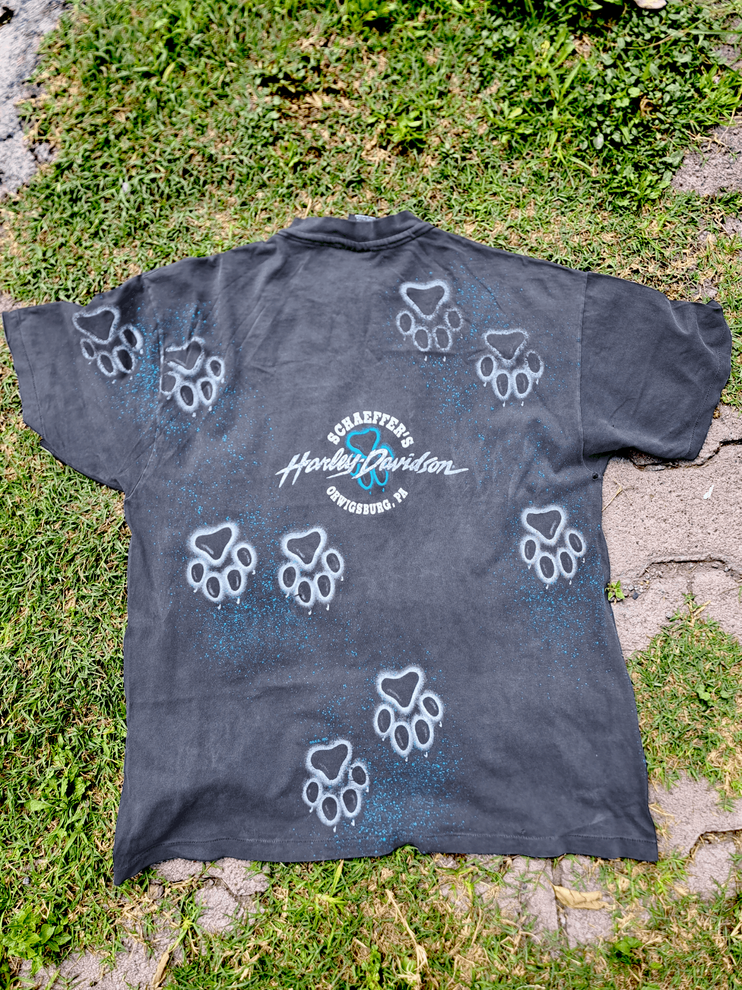 Harley Davidson Tshirt Harley Davidson Vintage Size US XL / EU 56 / 4 - 2 Thumbnail