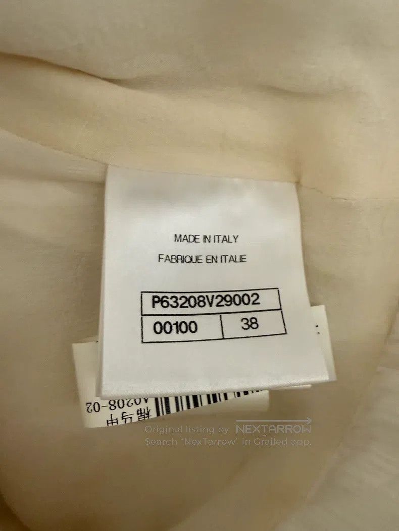 Chanel Chanel 20P white camelia pleated vest Size XS / US 0-2 / IT 36-38 - 4 Thumbnail