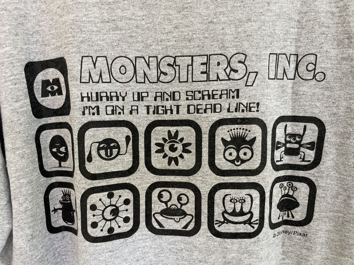 Disney Vintage Y2K Monsters Inc. Disney pixar t shirt Size US L / EU 52-54 / 3 - 5 Thumbnail