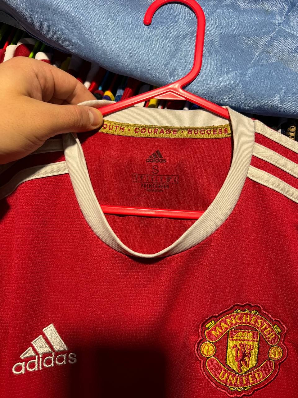 Adidas RONALDO Manchester United 2021/22 Adidas Soccer Jersey Size US S / EU 44-46 / 1 - 18 Thumbnail