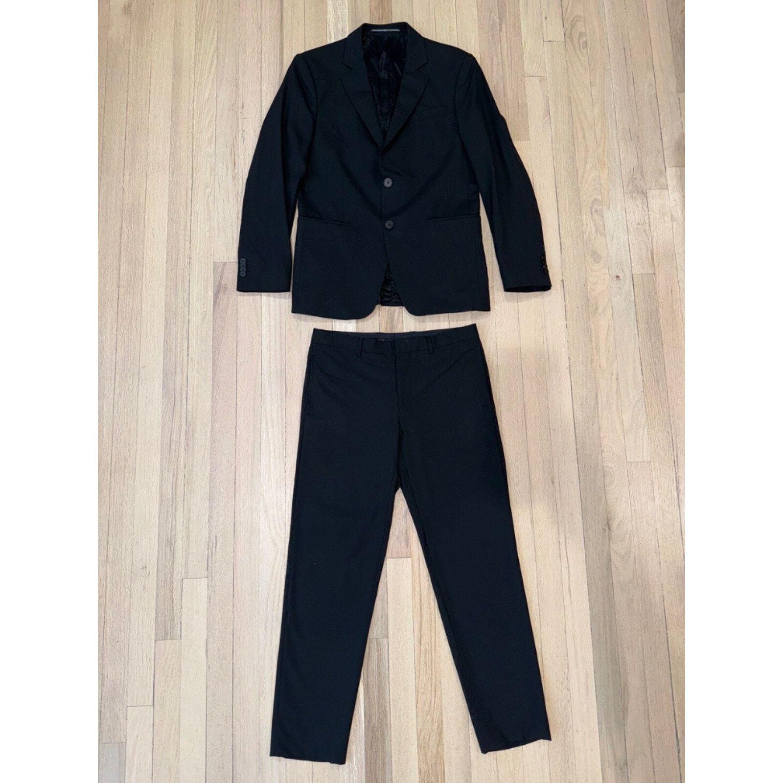 Givenchy Givenchy Paris Mens Suit Tuxedo 2 Piece Slim Fit Set 48 Size ONE SIZE - 2 Thumbnail