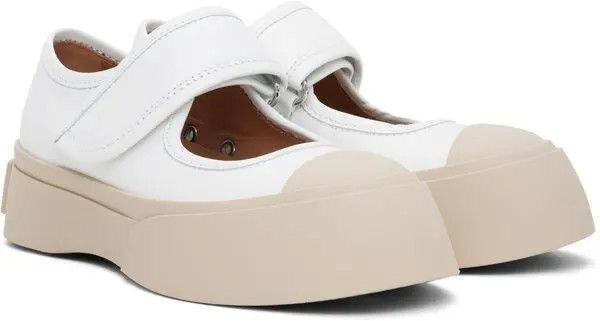 Marni o1w1db10925 Sneakers in White Size US 8 / IT 38 - 4 Thumbnail