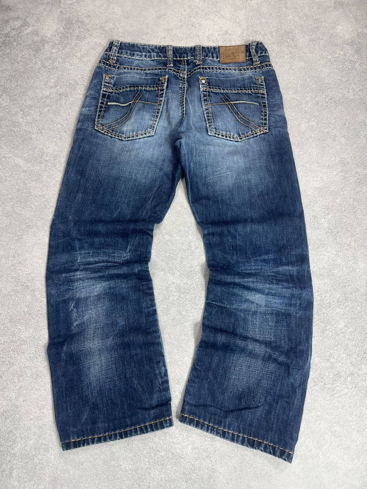Vintage Streetwear True Religion Style Distressed Jeans