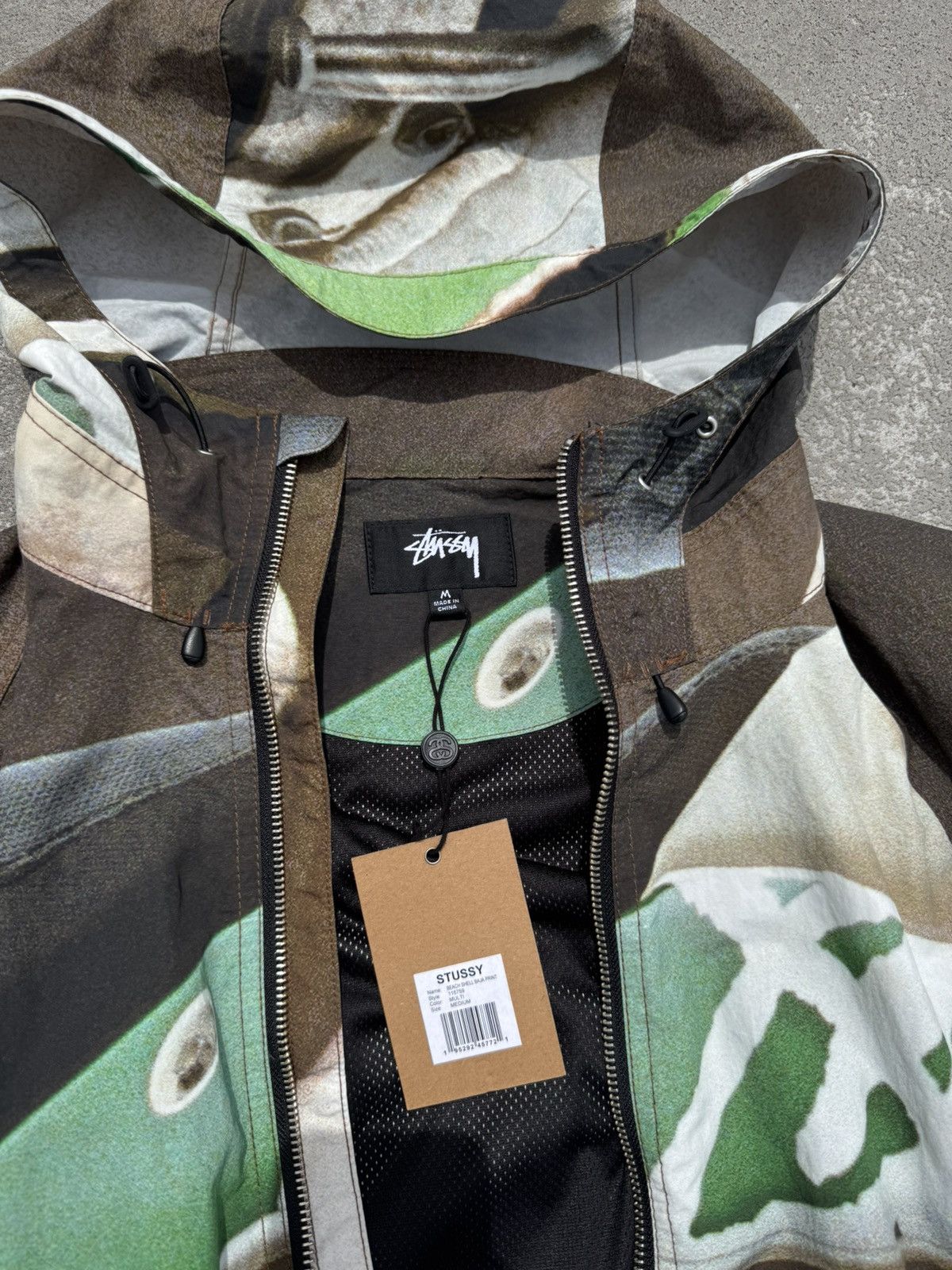 Stussy Stussy Beach Shell Jacket Baja Print Size US M / EU 48-50 / 2 - 2 Thumbnail