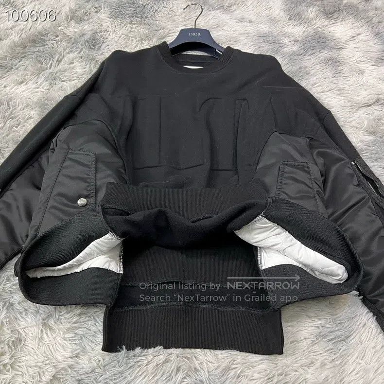 Valentino Valentino Black functional several spliced padded sweatshi Size M / US 6-8 / IT 42-44 - 5 Thumbnail