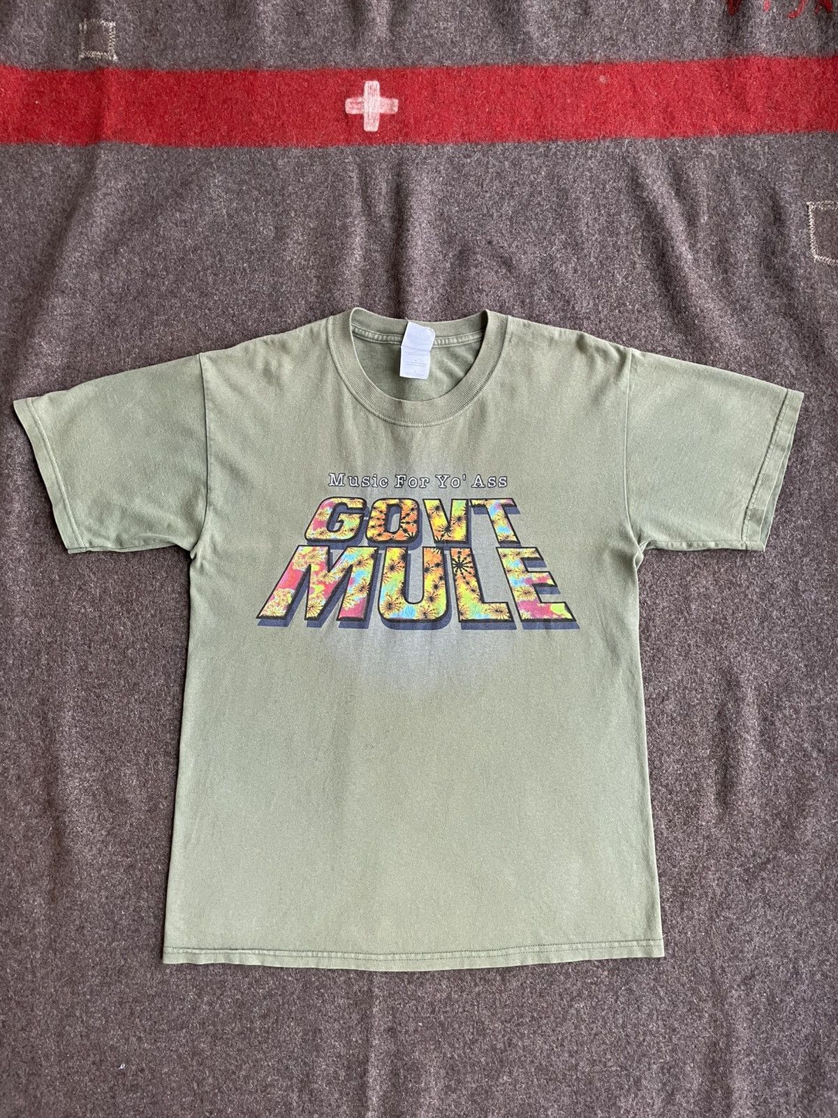 Band Tees × Gildan Govt Mule Merch T-Shirt Size US M / EU 48-50 / 2 - 1 Thumbnail