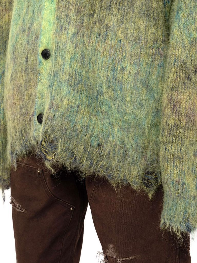 Kamiya Kasuri Mohair Cardigan size S