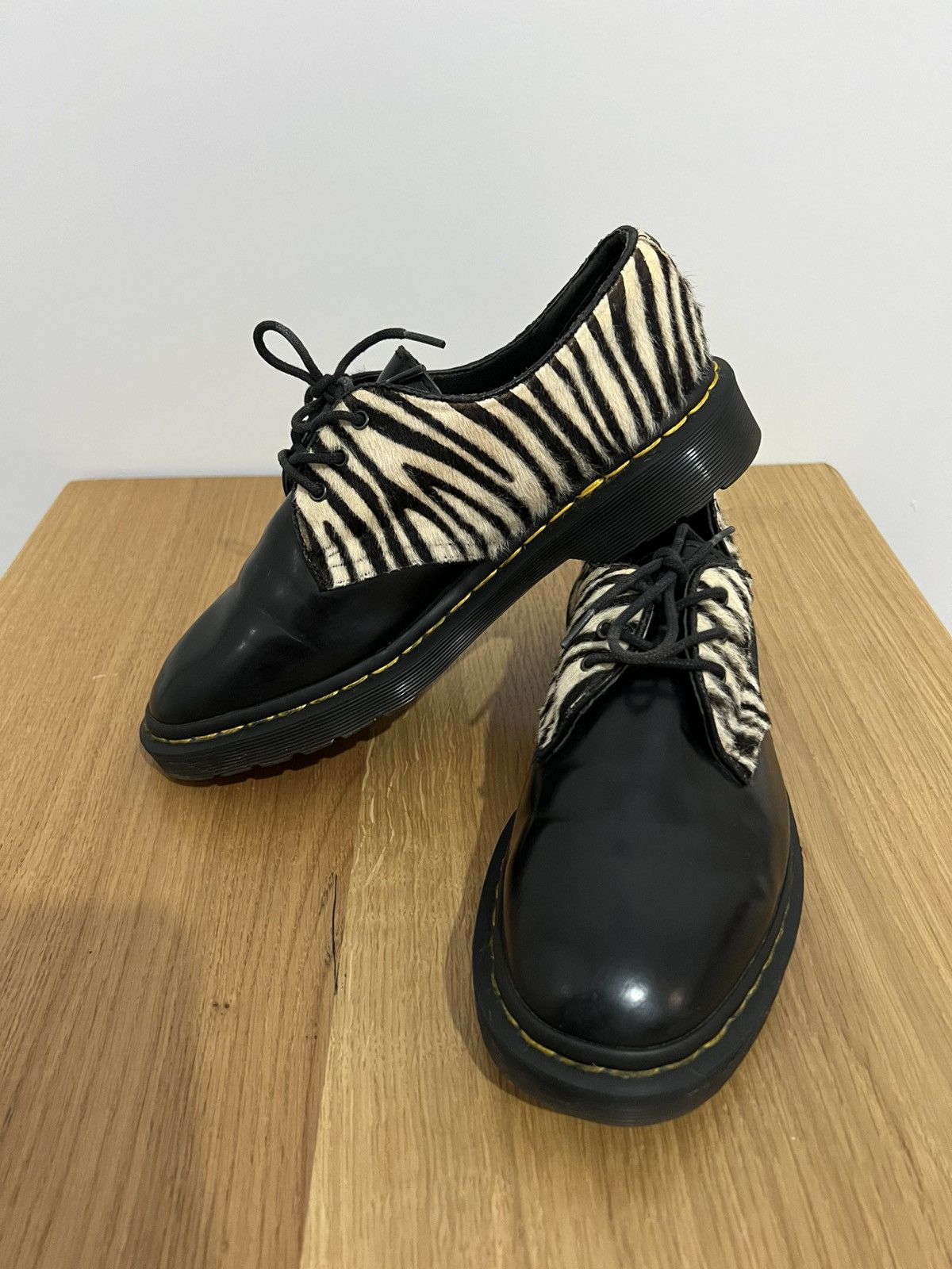 Dr. Martens Dr Martens 1461 Zebra special edition Size US 9 / IT 39 - 9 Thumbnail