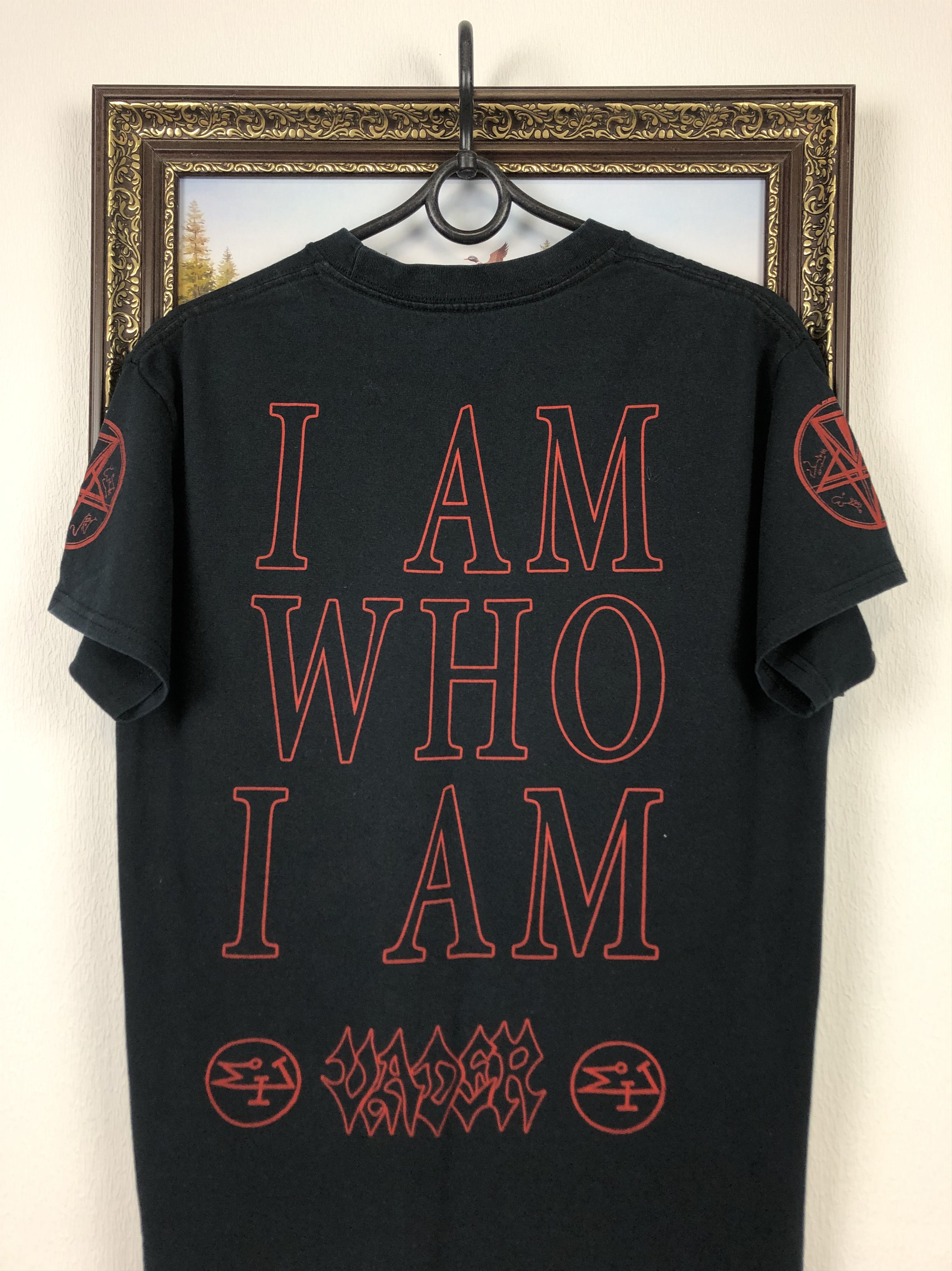 Band Tees Vintage Band Shirt Vader I am Who I Am Rare Metal Tee Size US M / EU 48-50 / 2 - 9 Thumbnail