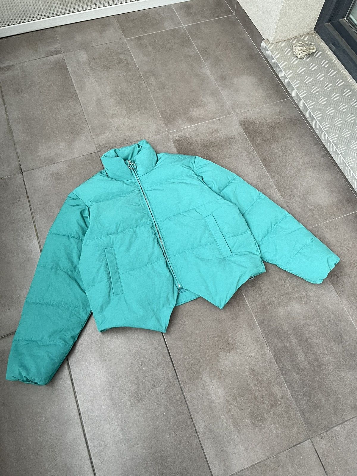 Moschino !DS! AW22 Moschino Vampire Winter Turqoise Puffer Jacket Size US M / EU 48-50 / 2 - 8 Thumbnail