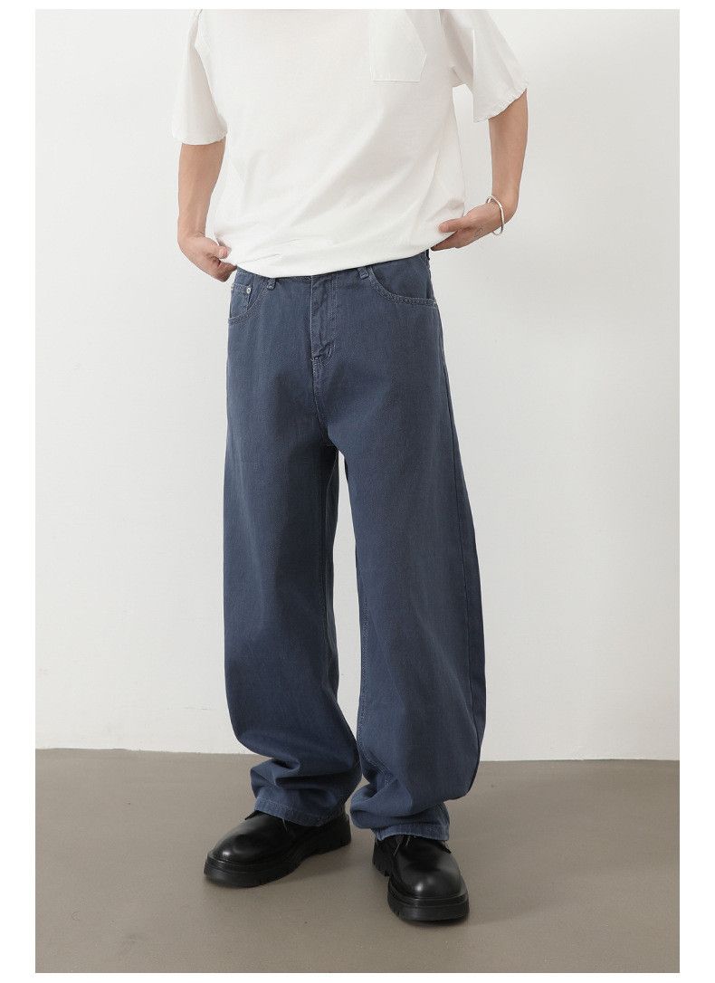 Jean American retro wide-leg men's hip-hop casual machete jeans Size US 32 / EU 48 - 2 Thumbnail
