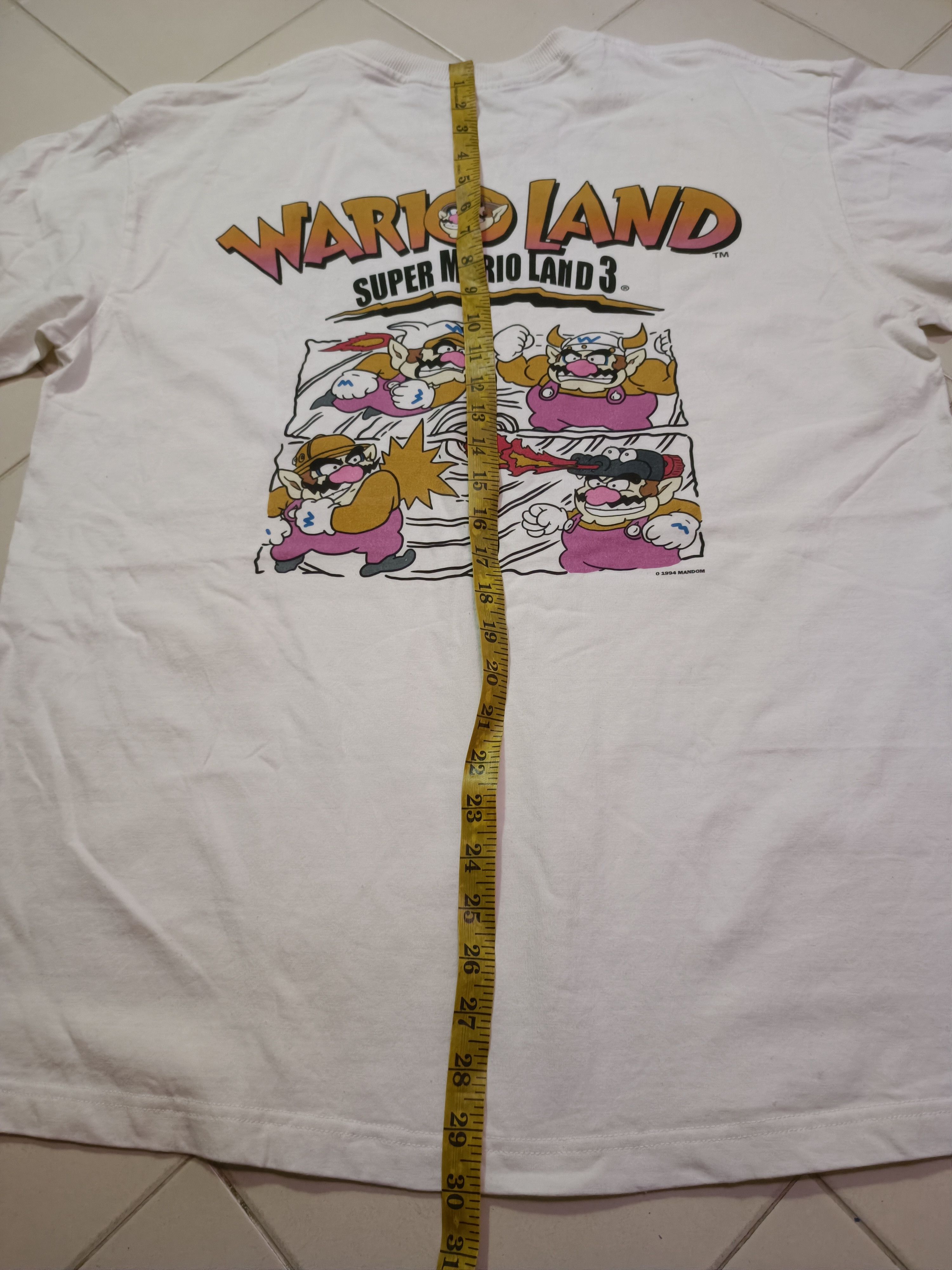Cartoon Network ♦️Super Mario Land 3 T Shirt Size US XL / EU 56 / 4 - 11 Thumbnail