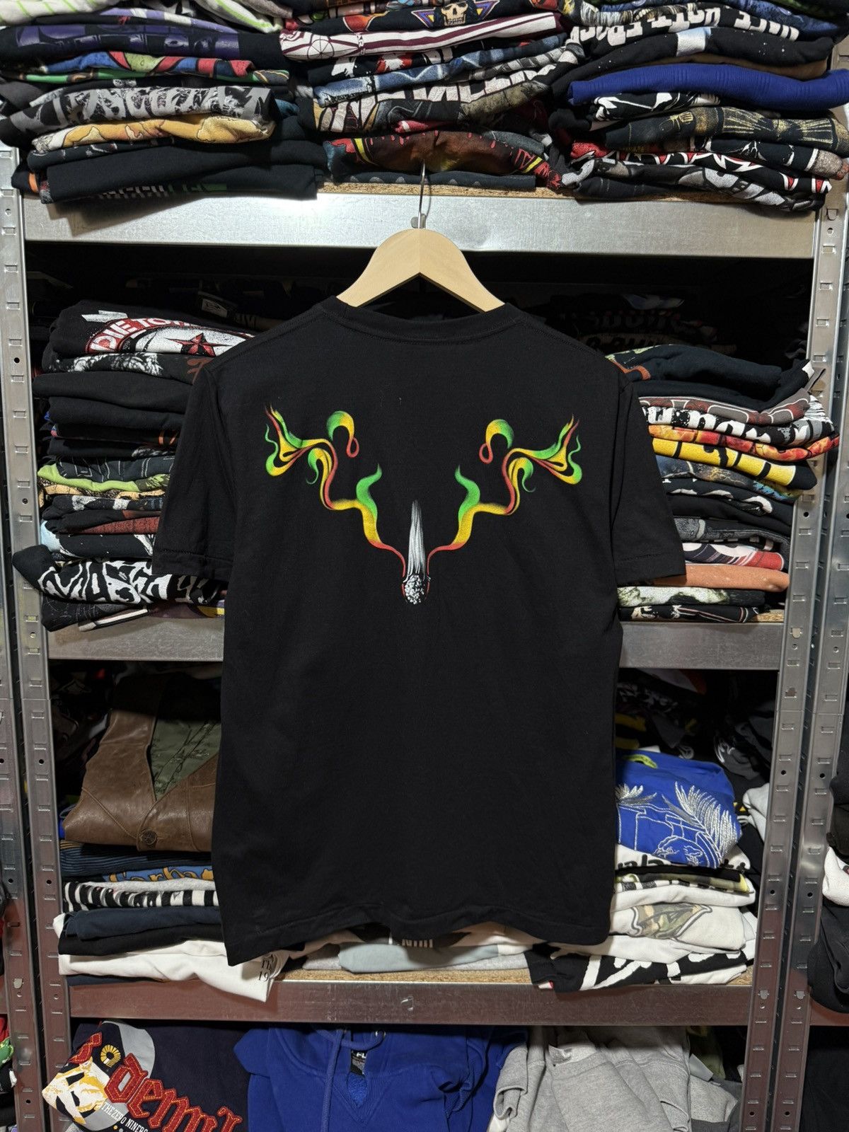 Band Tees Vintage 1990’s Bob Marley One Love Rock Band Retro T-Shirt Size US M / EU 48-50 / 2 - 2 Thumbnail