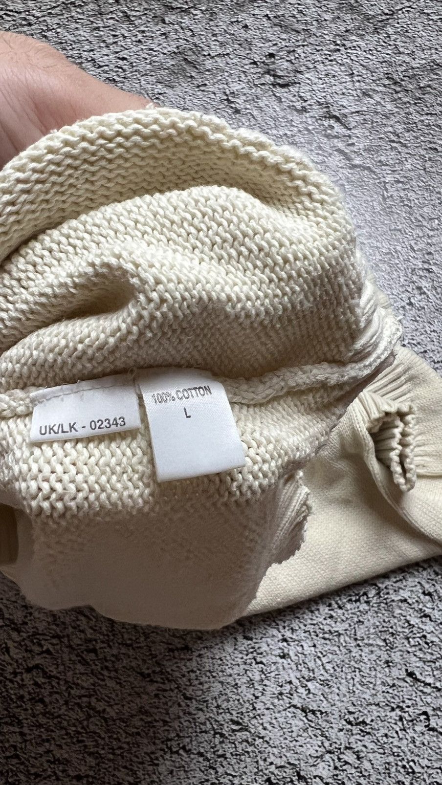 Yves Saint Laurent YSL Yves Saint Laurent vintage hard knit sweater Size US L / EU 52-54 / 3 - 4 Thumbnail
