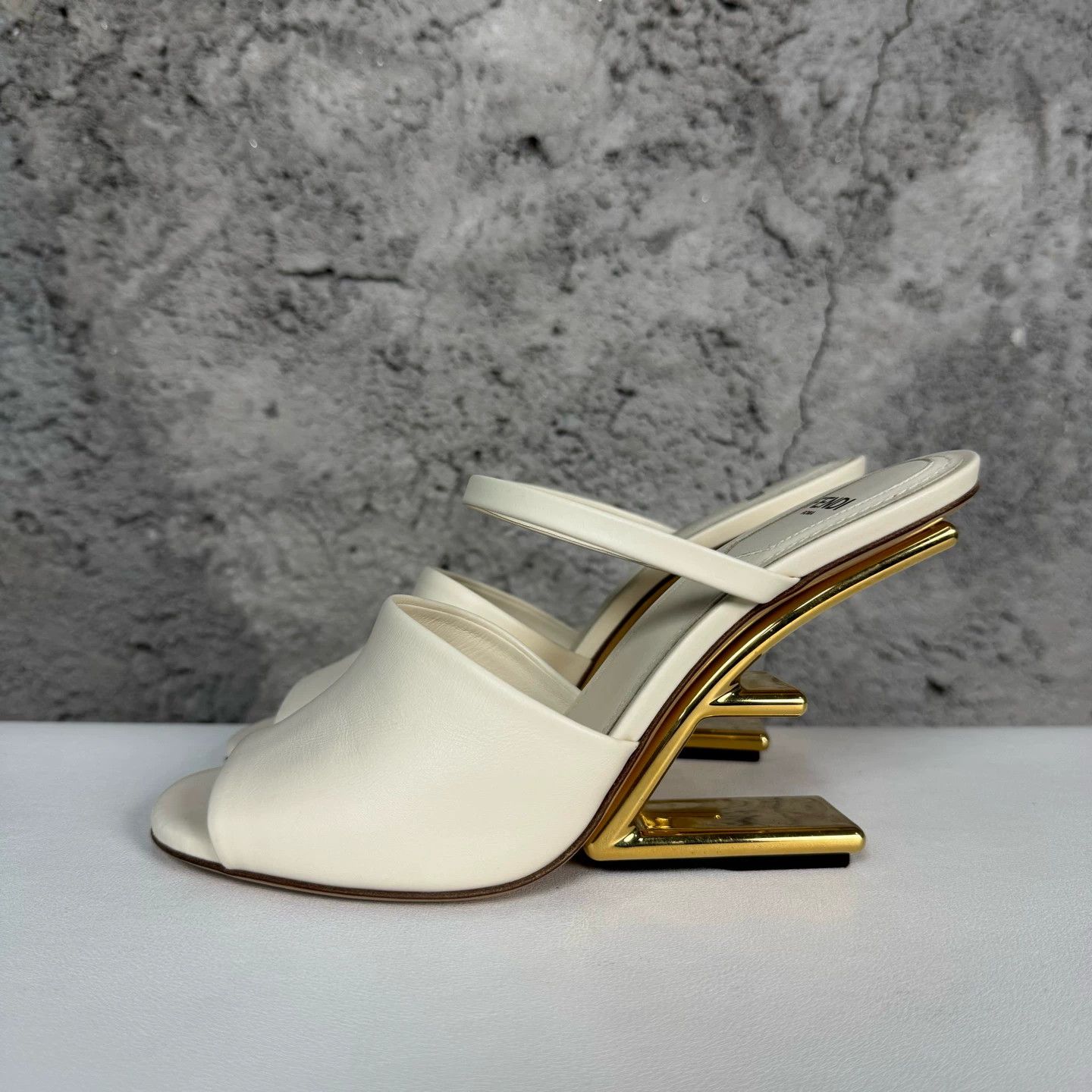 Fendi Fendi Women's High Heel Sandal New Size 37 Size US 6.5 / IT 36.5 - 3 Thumbnail