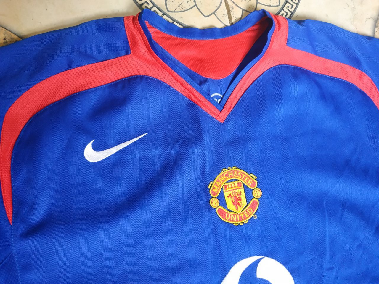 Nike Vintage Manchester United 2005 Away Nike Total 90 Jersey L Size US L / EU 52-54 / 3 - 14 Thumbnail
