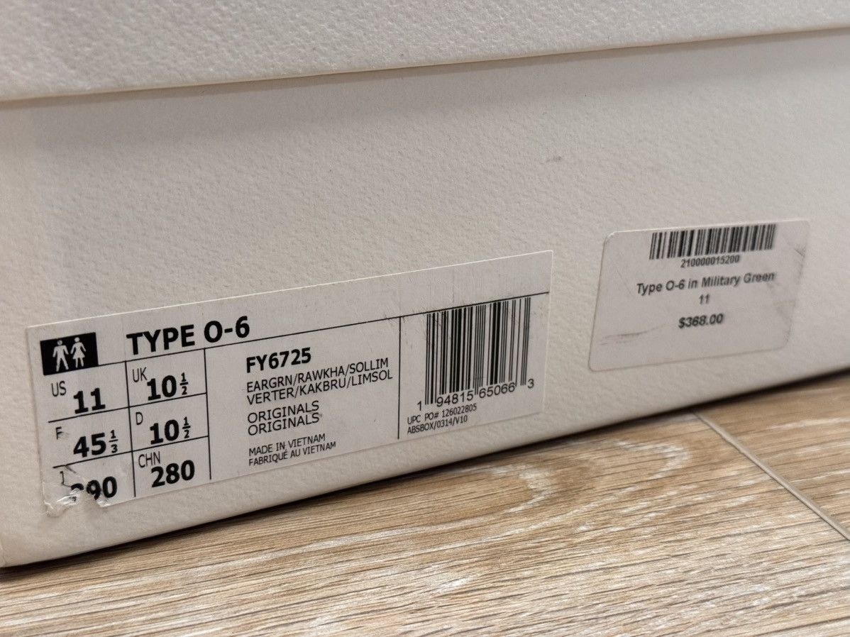 Adidas × OAMC OAMC x adidas Type O-6 “Military Green” Size US 11 / EU 44 - 9 Thumbnail