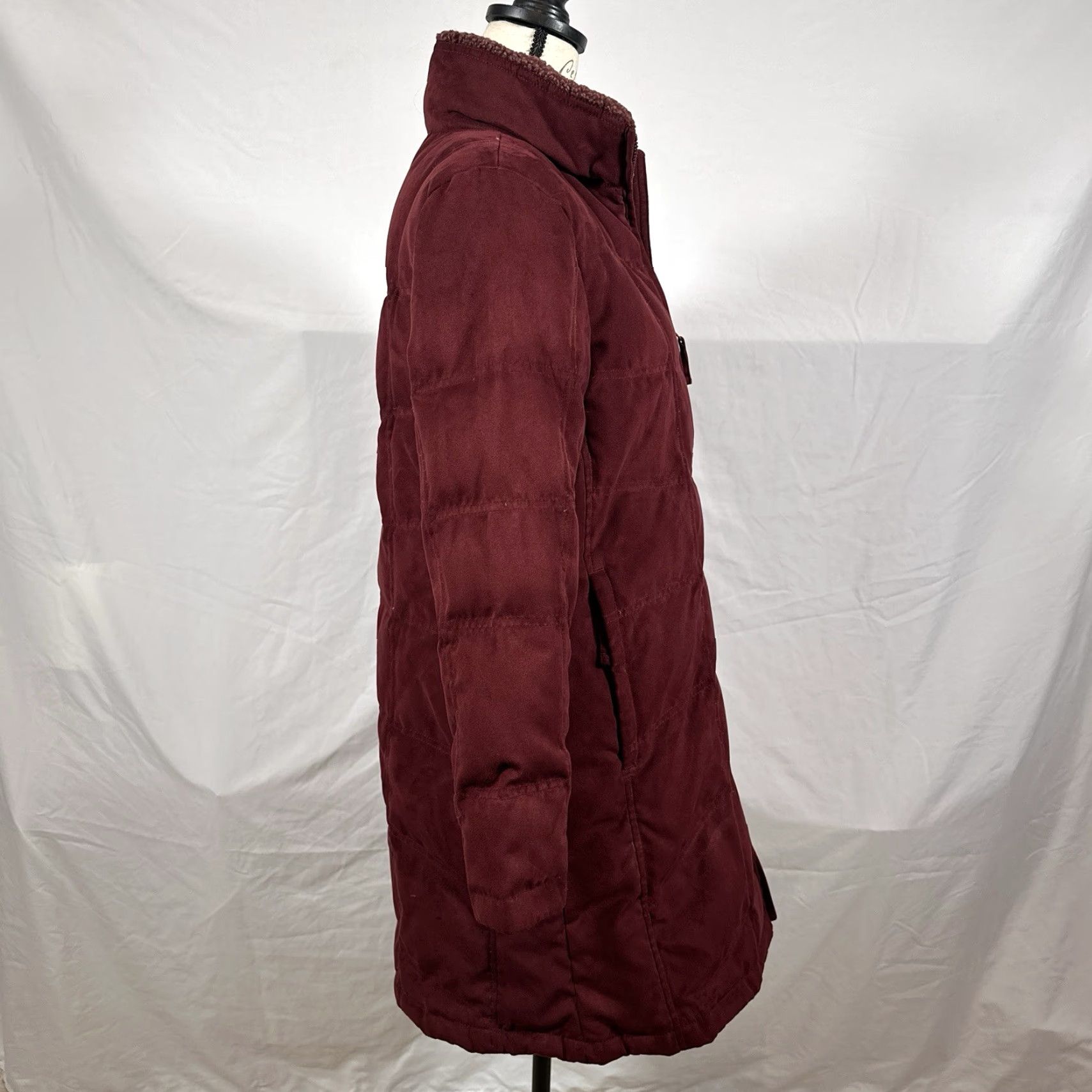 Vintage VINTAGE? Wait—not vintage. LL Bean Coat Womens Small Petite Red Down Puffer Quilted Parka Long Coat Regular Size S / US 4 / IT 40 - 5 Thumbnail