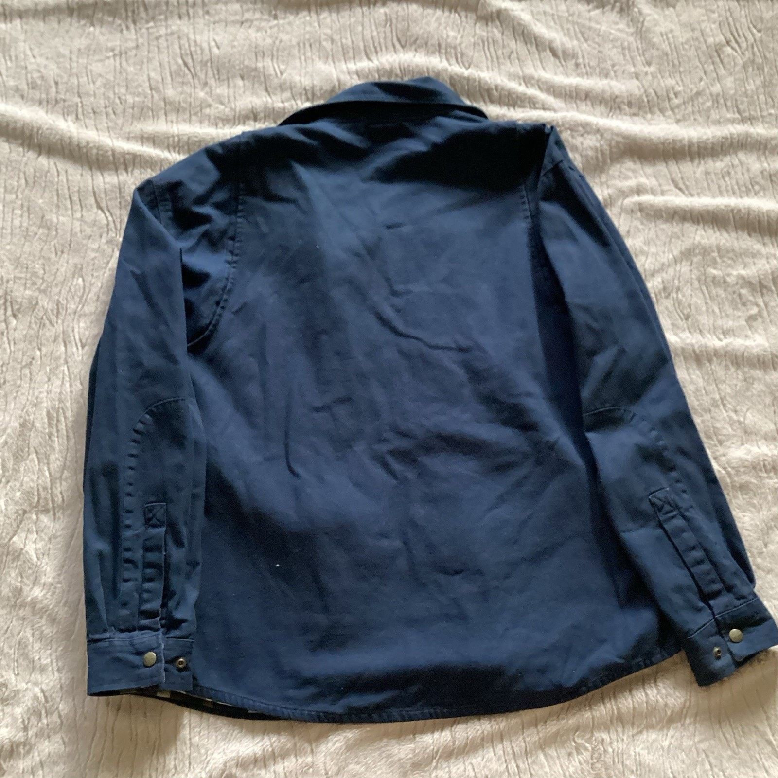 Carhartt Carhartt Men’s Chore Coat Shacket Large Navy Blanket Lined Size US L / EU 52-54 / 3 - 13 Thumbnail
