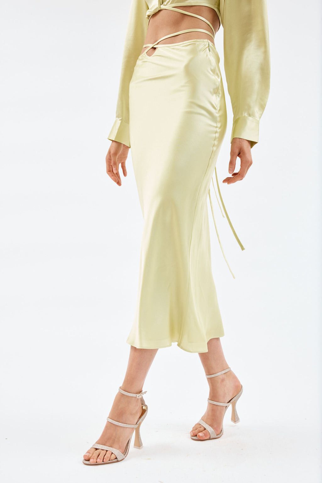 Christopher Esber Loophole Bias Tie Skirt Size 28" / US 6 / IT 42 - 3 Thumbnail