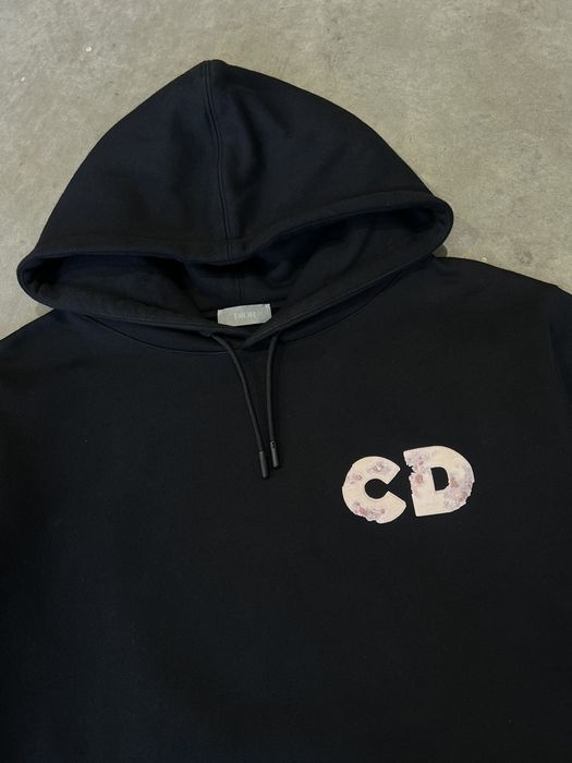 Dior Christian Dior x Daniel Arsham Eroded Logo Hoodie Grailed