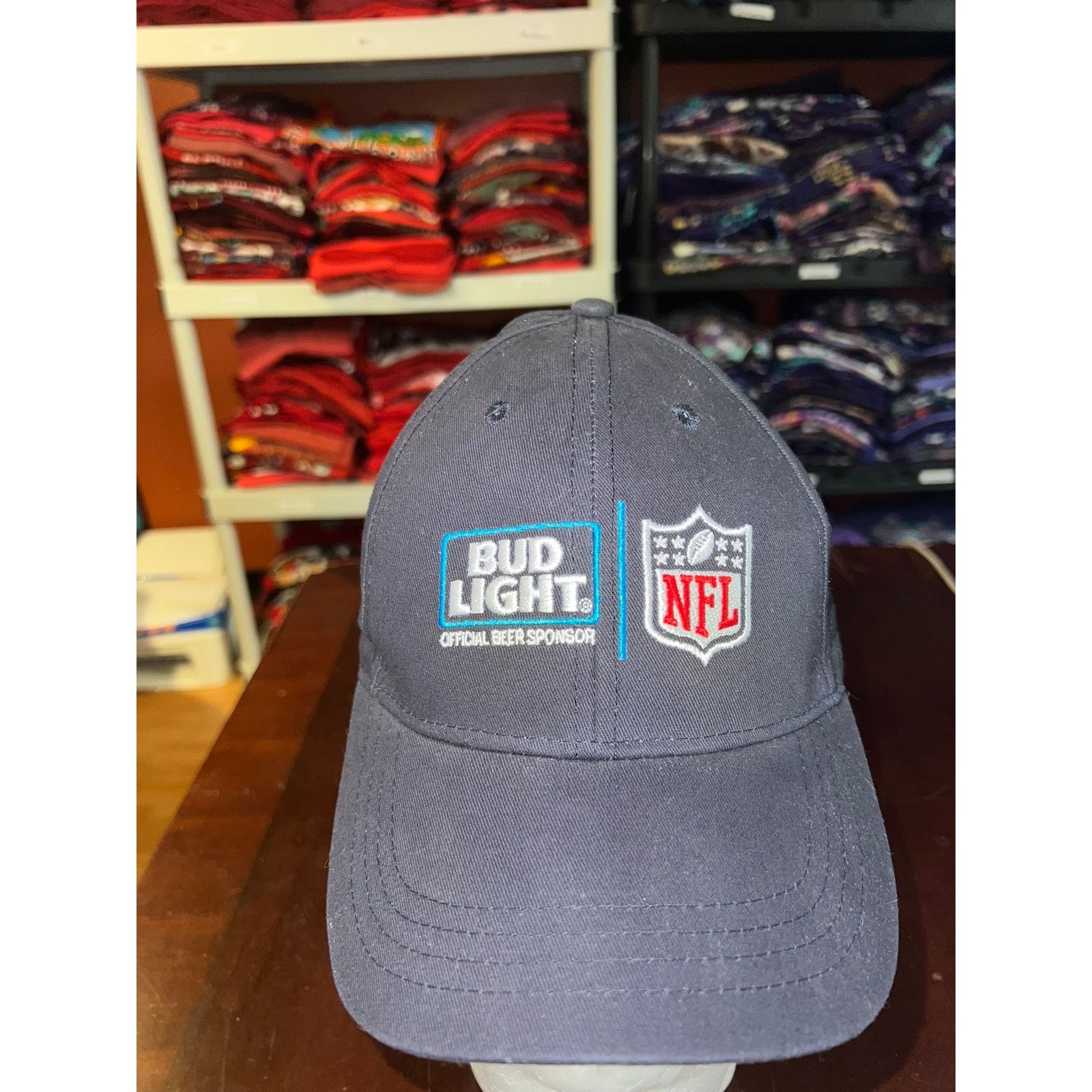 NFL Bud Light Hat NFL Official Beer Sponsor Cap NFL Snapback Size ONE SIZE - 2 Thumbnail