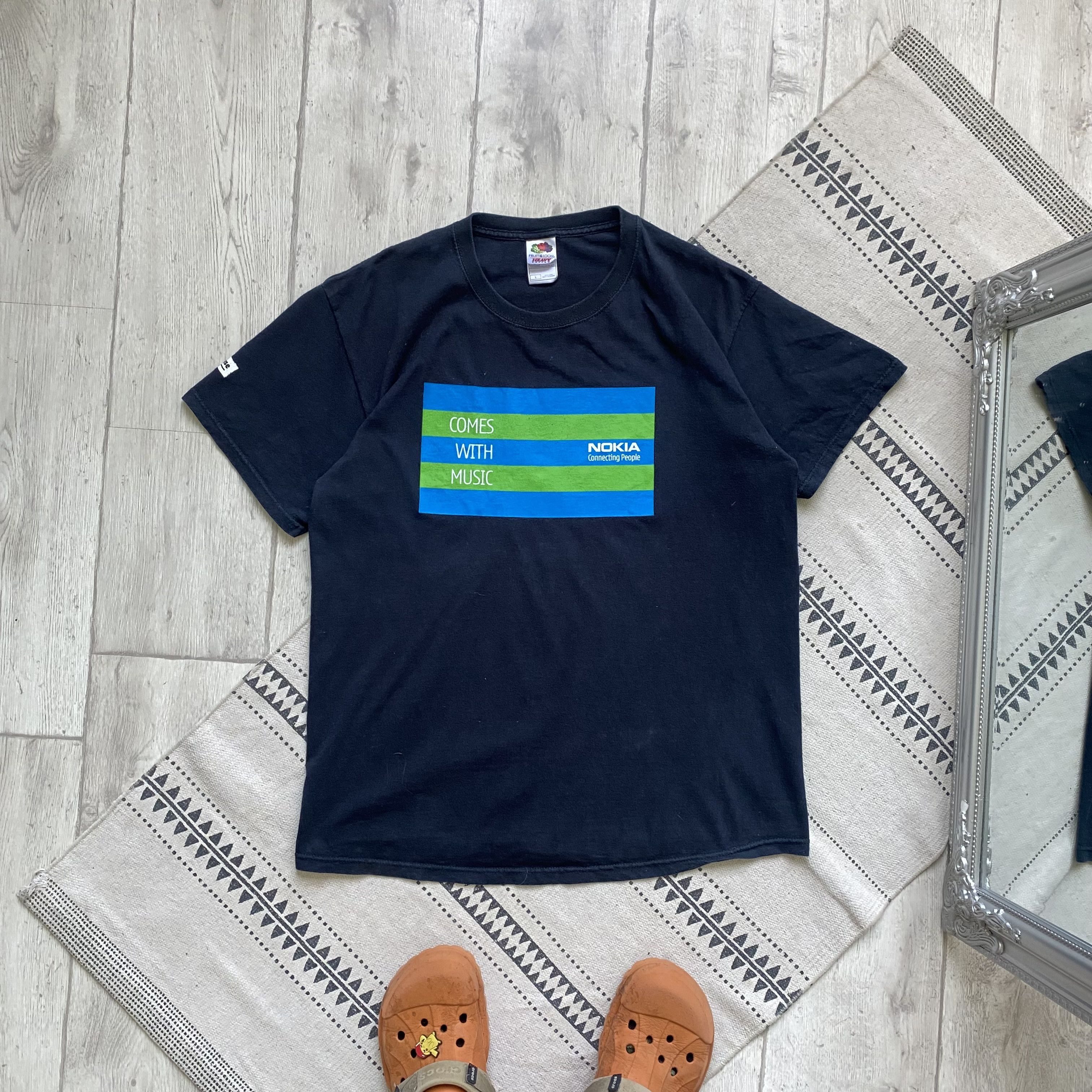 Microsoft ☎️ Vintage Nokia promo tee Y2K Streetwear Size US L / EU 52-54 / 3 - 1 Thumbnail